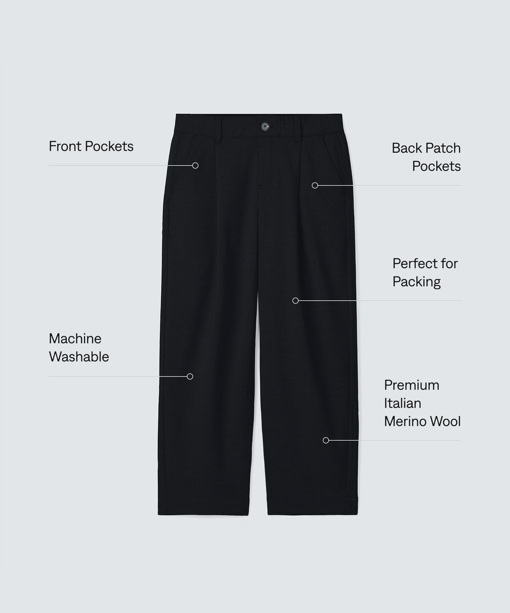 Women's Easy Merino Travel Pants