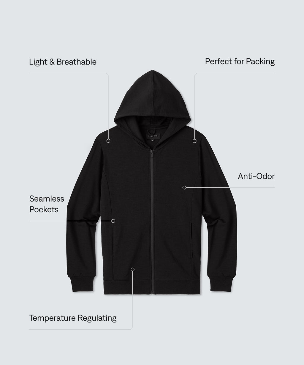Men's Compact Travel Hoodie