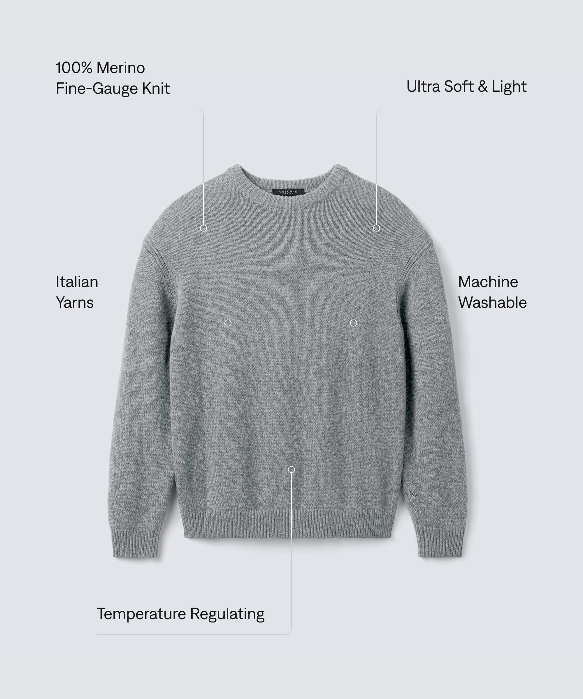 Men's Merino Lofty Knit Sweater