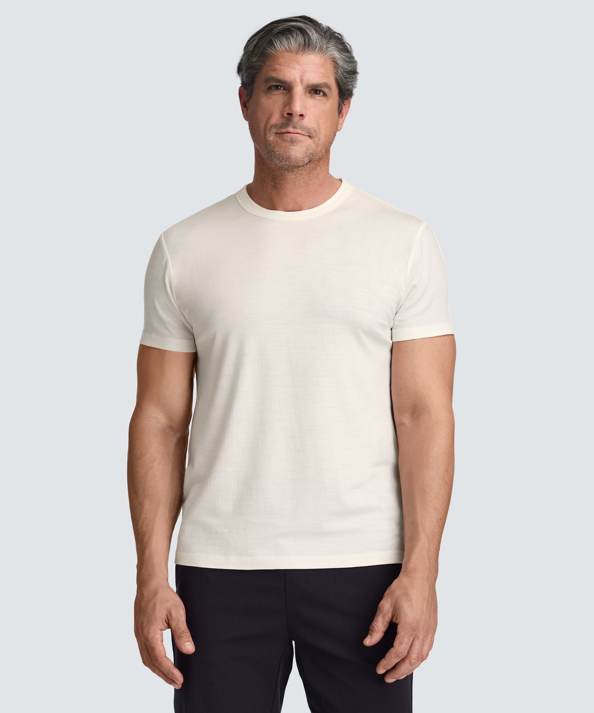 Men's Tall Merino Crew Neck T-Shirt
