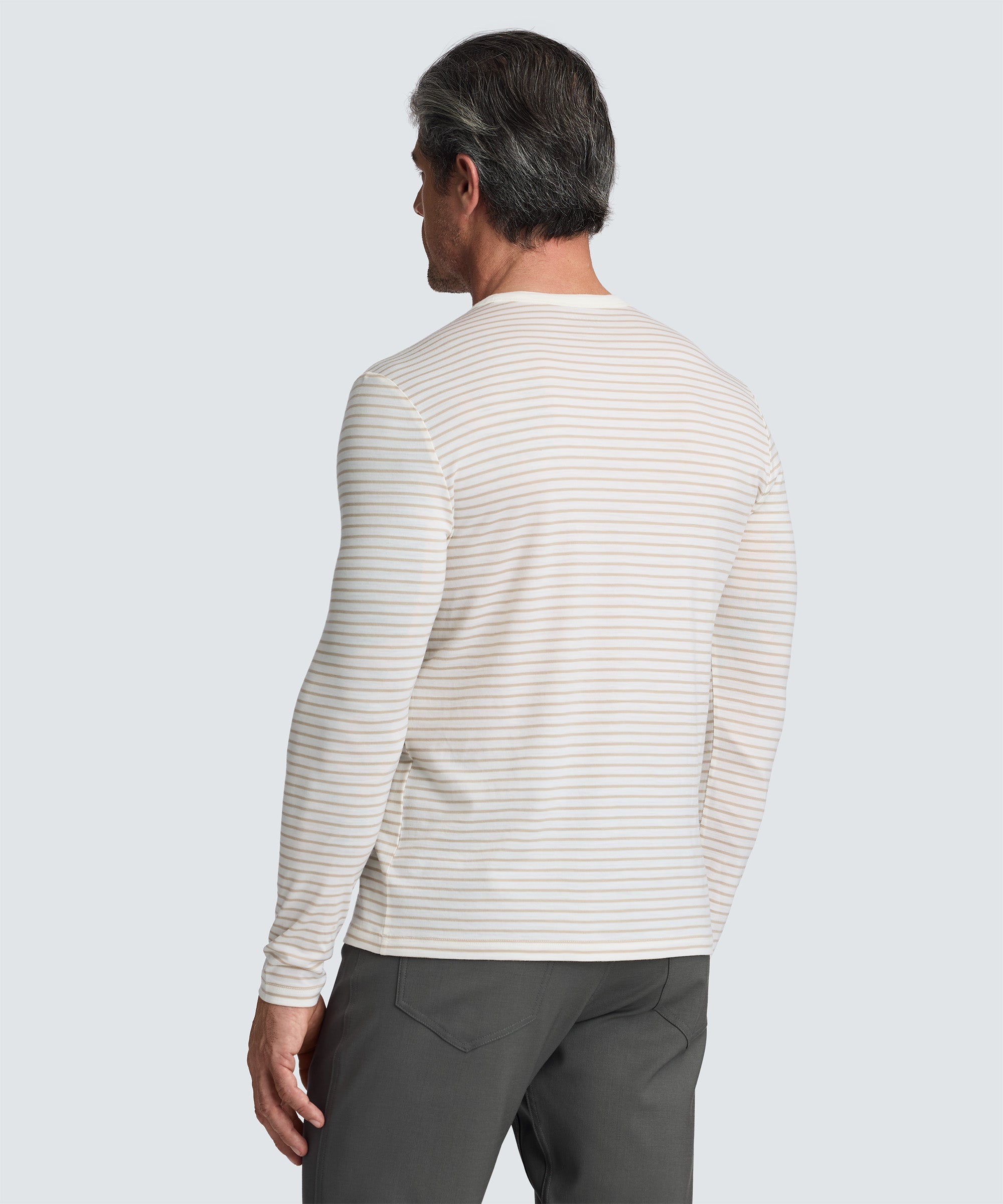 Men's Long Sleeve Merino Crew