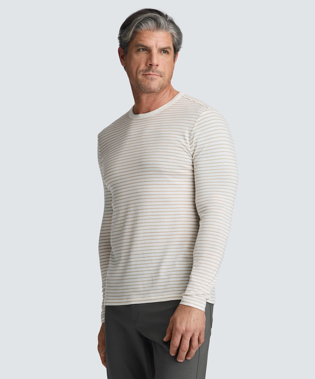 Men's Long Sleeve Merino Crew