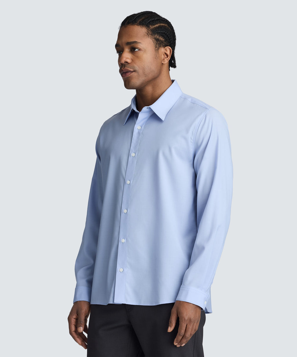 Men's Merino Poplin Button-Up