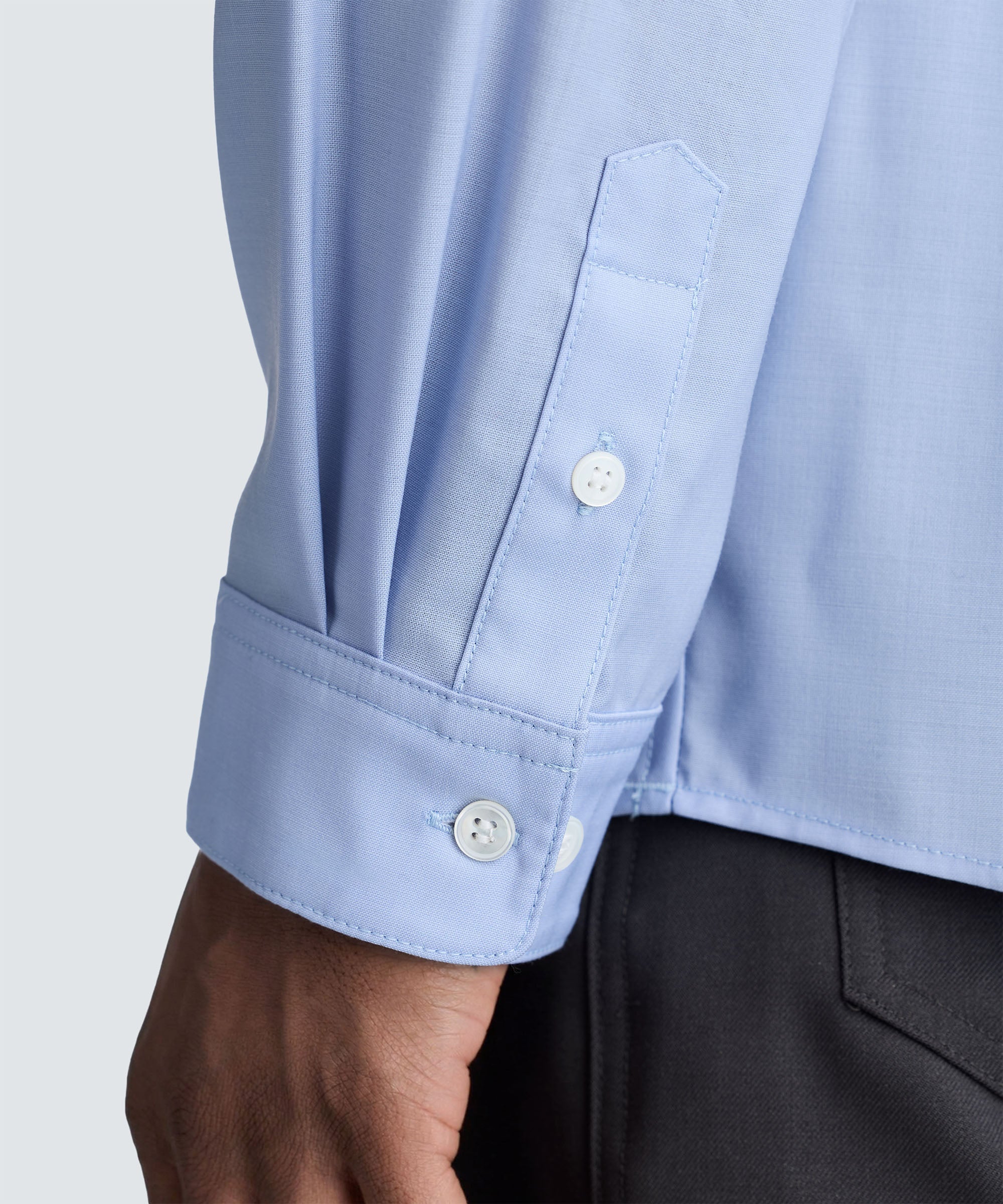 Men's Merino Poplin Button-Up