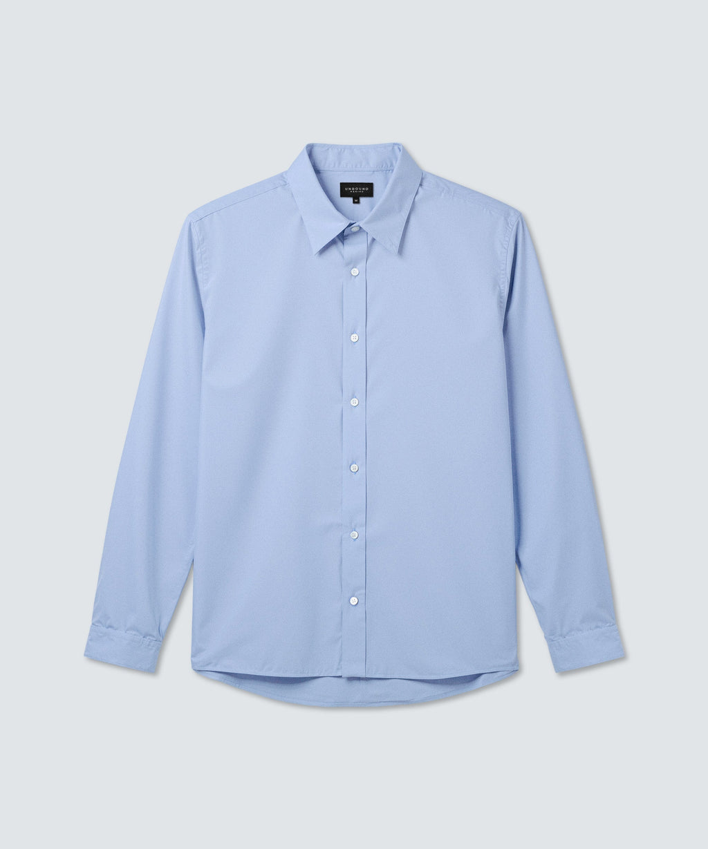Men's Merino Poplin Button-Up
