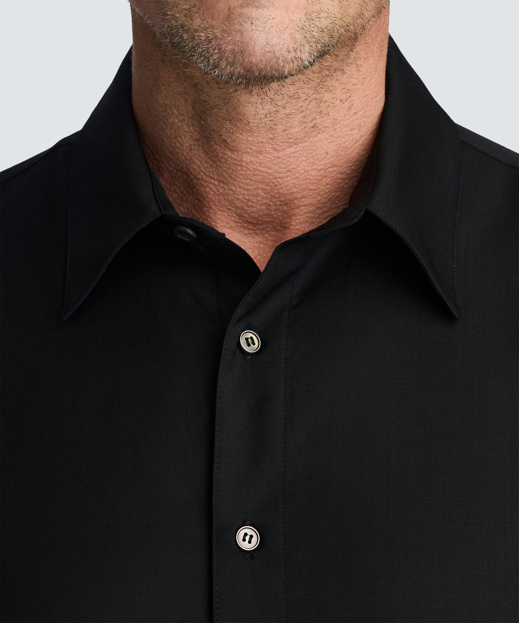 Men's Merino Poplin Button-Up