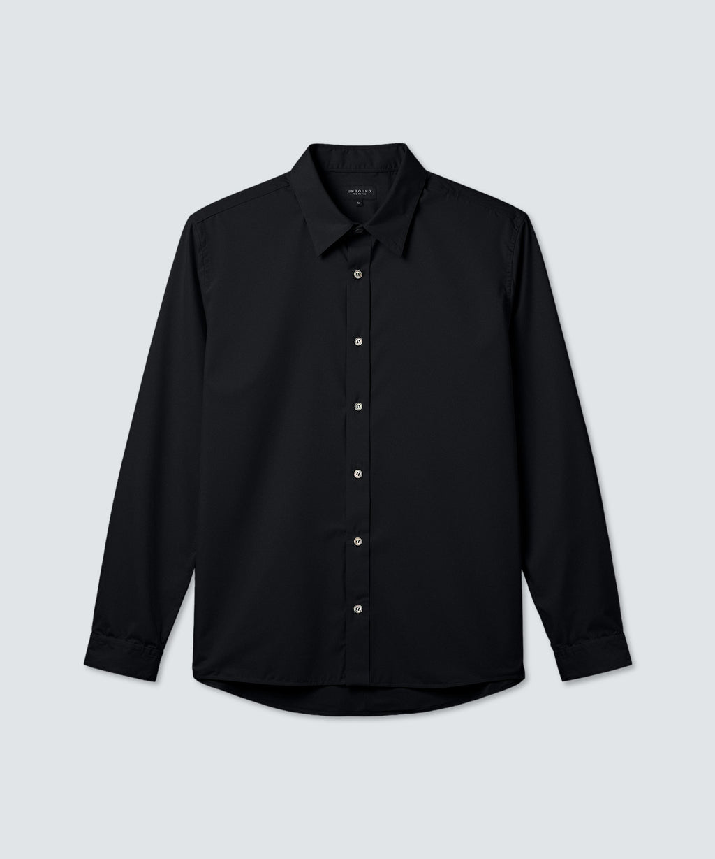 Men's Merino Poplin Button-Up