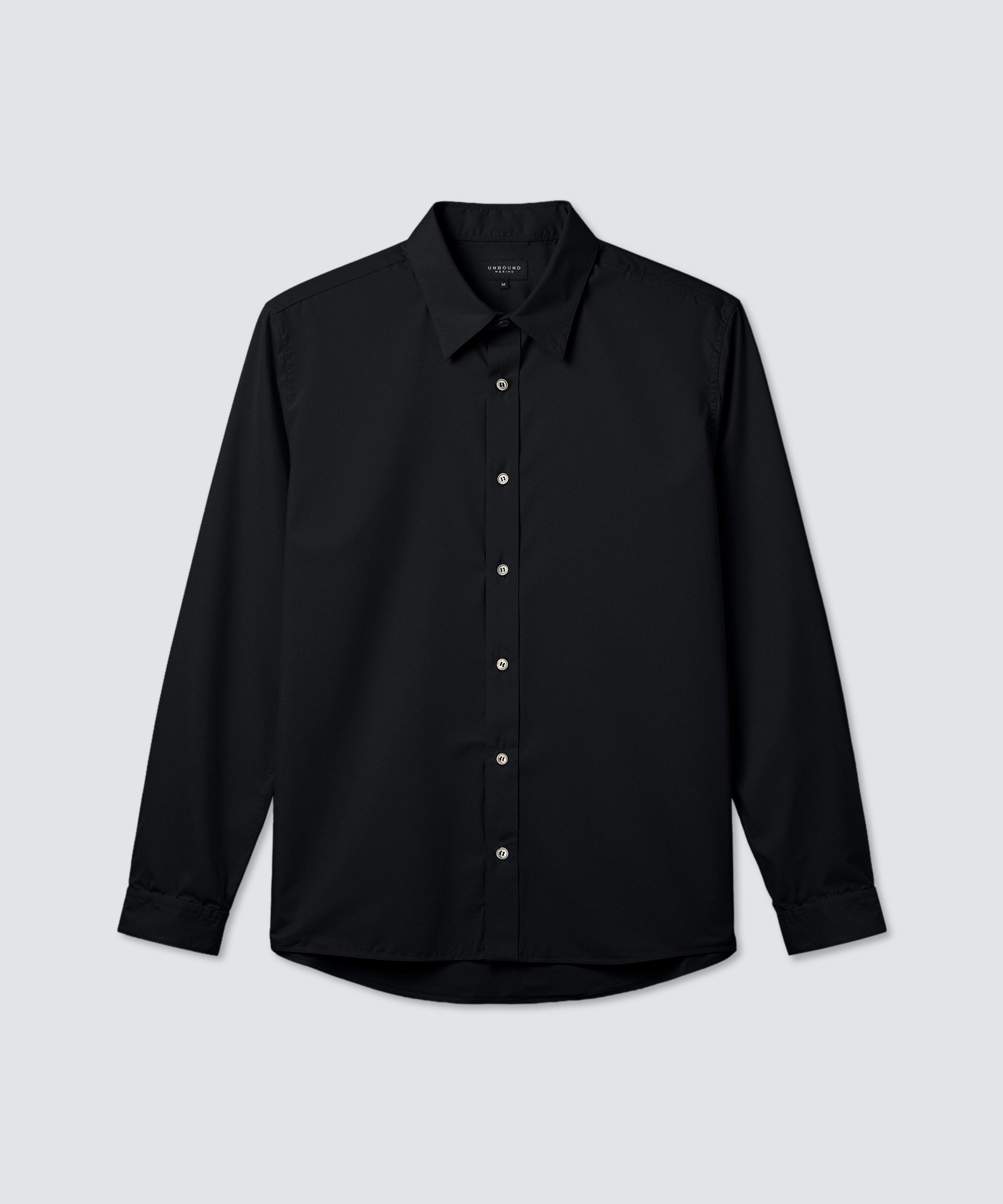 Men's Merino Poplin Button-Up