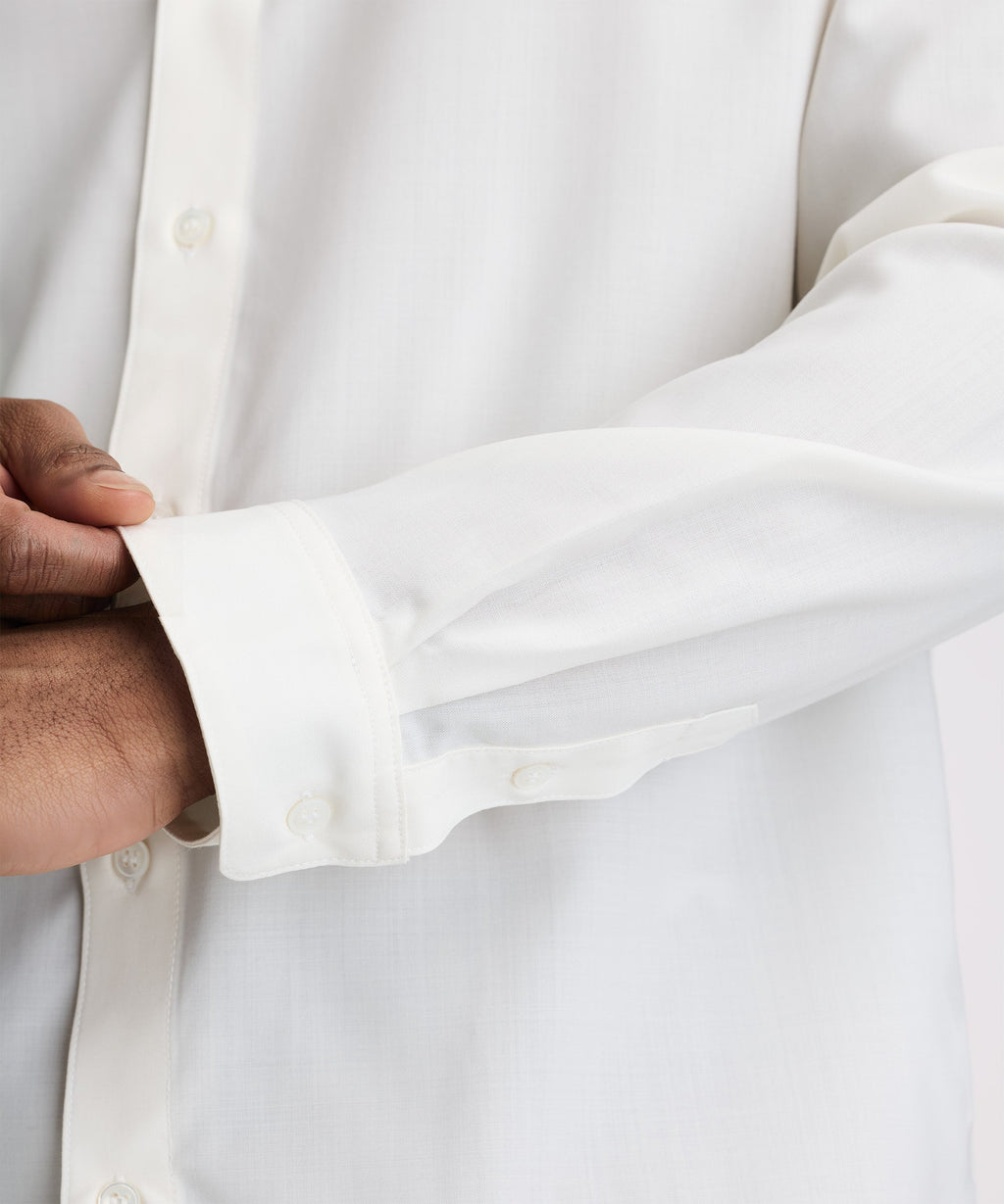 Men's Merino Poplin Button-Up