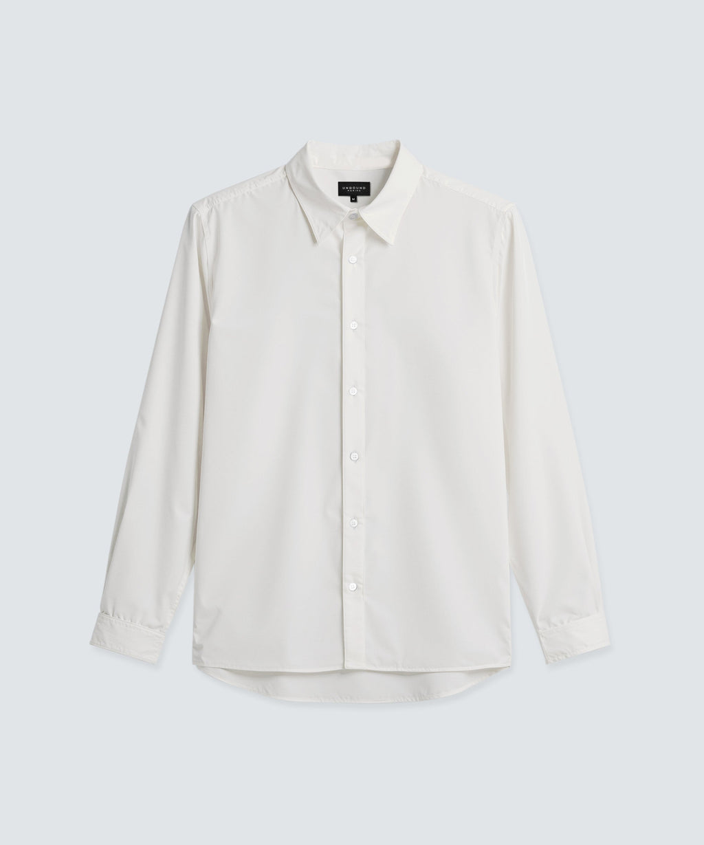 Men's Merino Poplin Button-Up