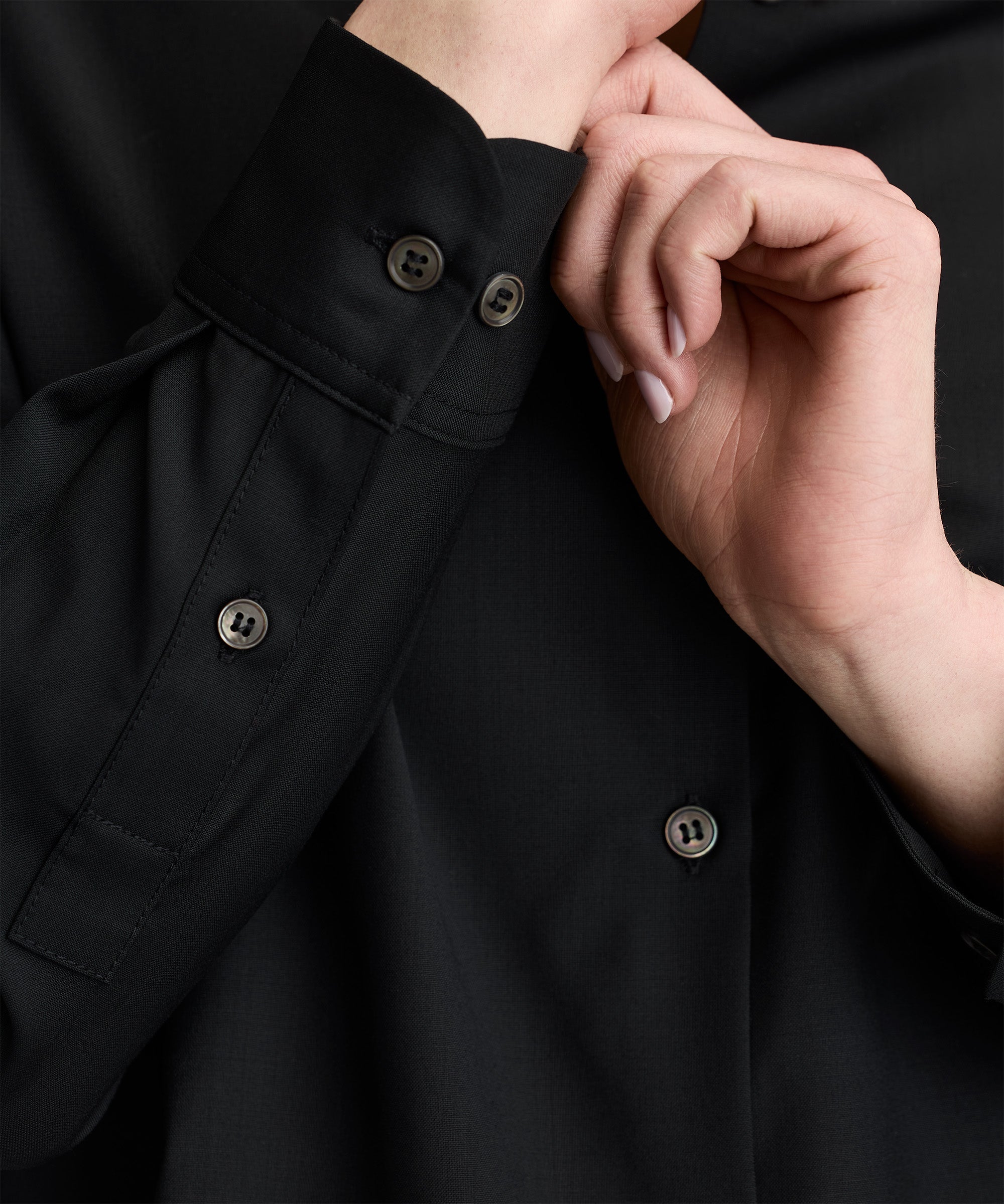Women's Merino Poplin Button-Up