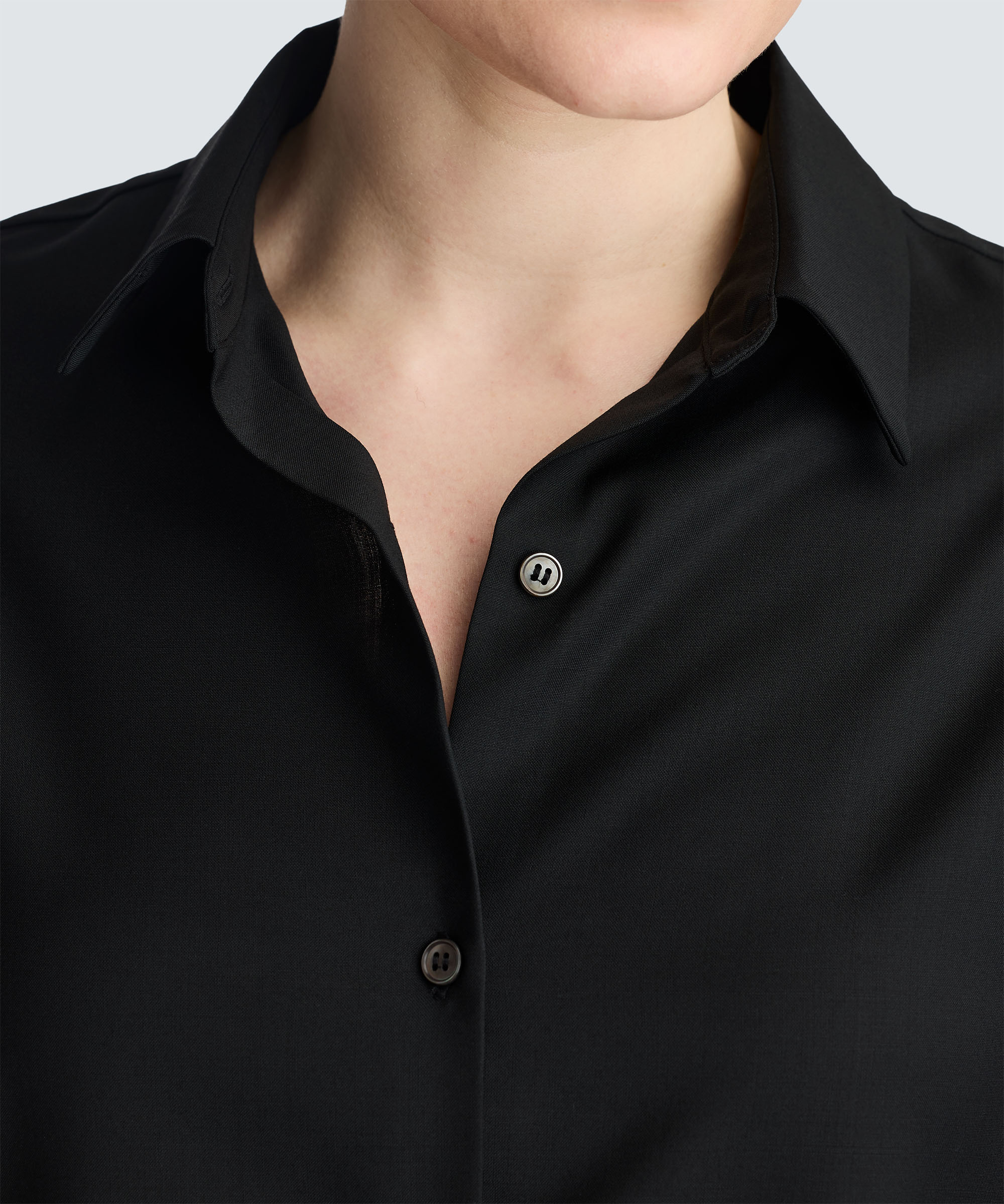 Women's Merino Poplin Button-Up