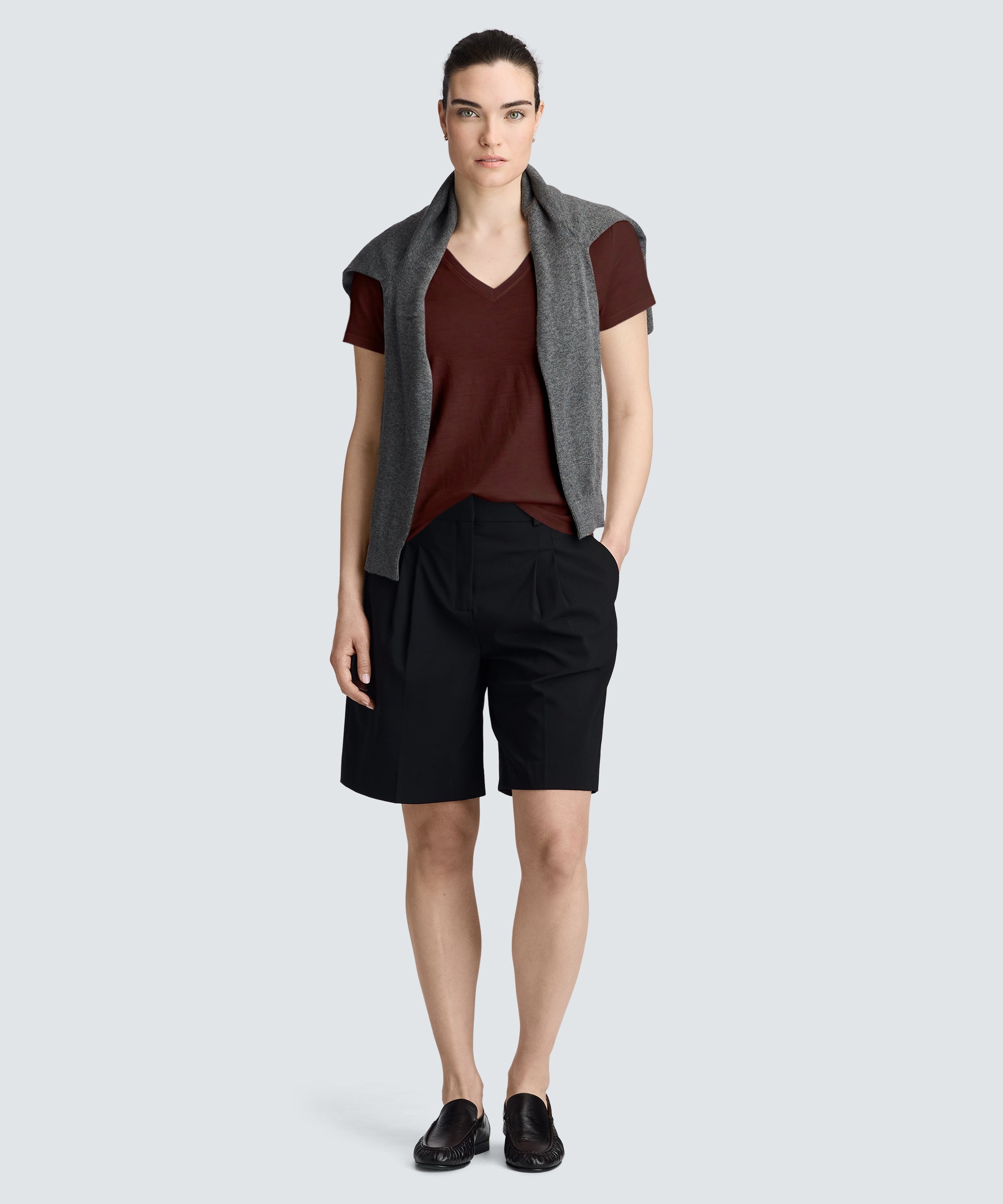Women's Merino V-Neck T-Shirt