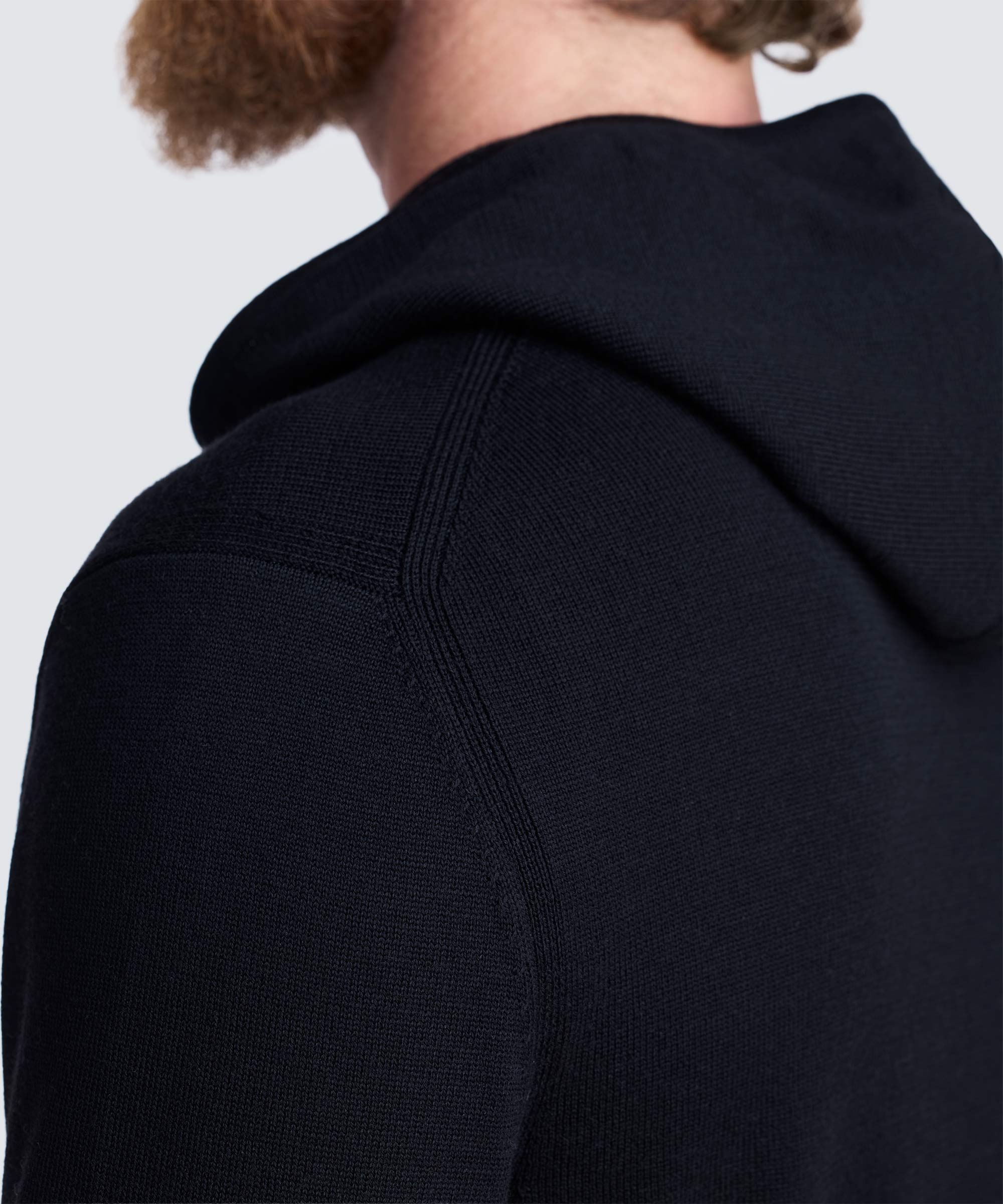 Men's Merino Knit Hoodie