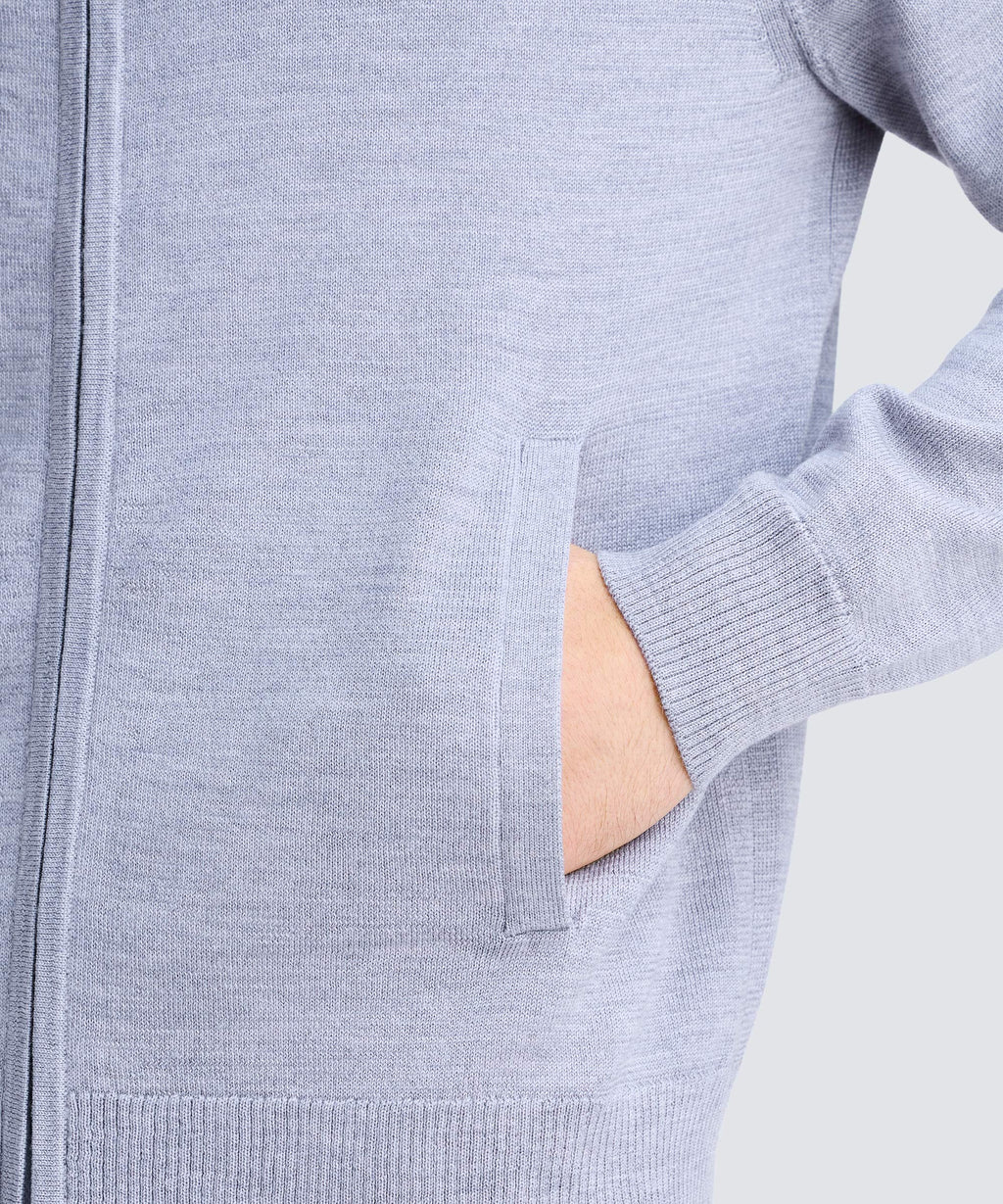 Men's Merino Knit Hoodie