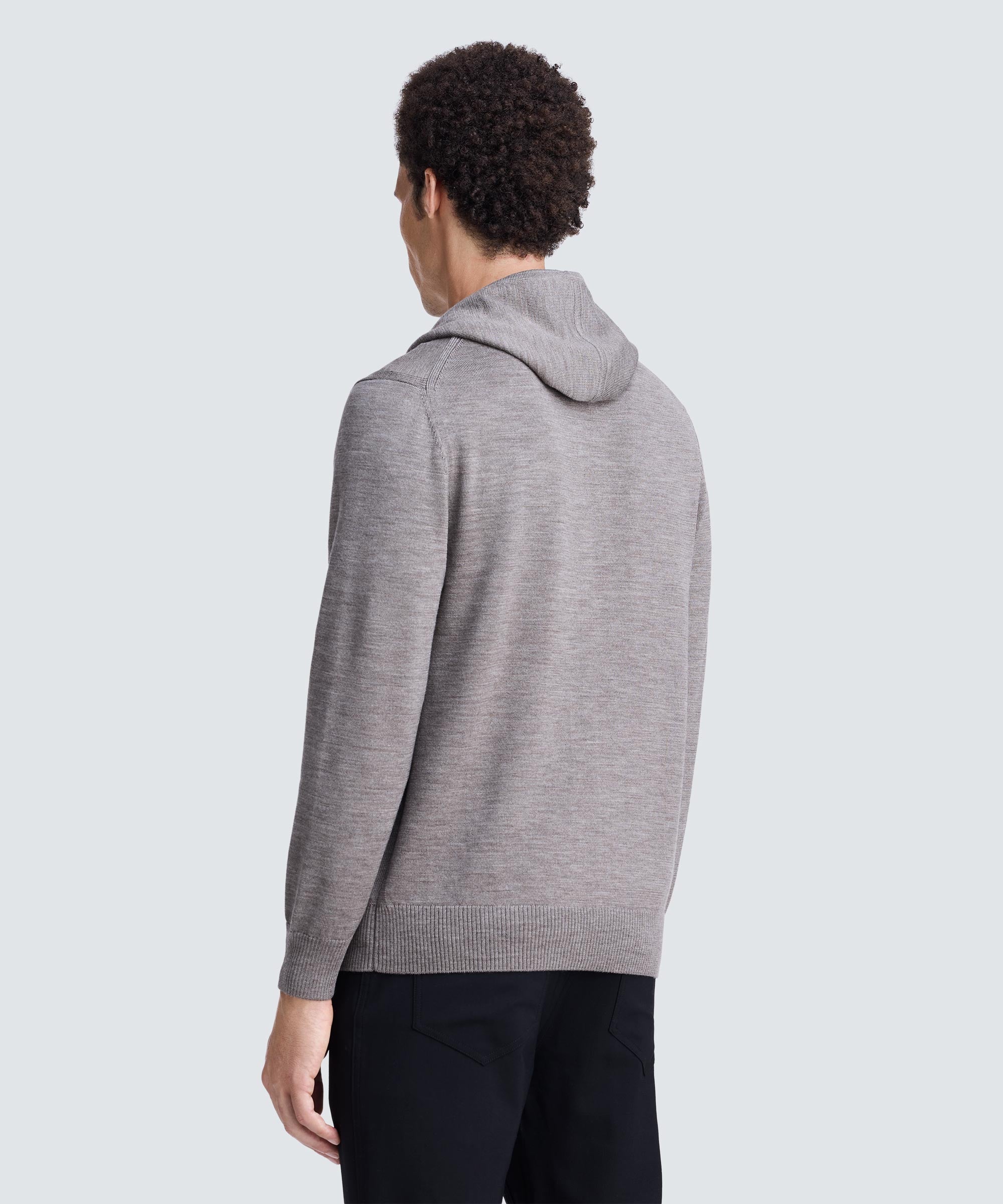Men's Merino Knit Hoodie