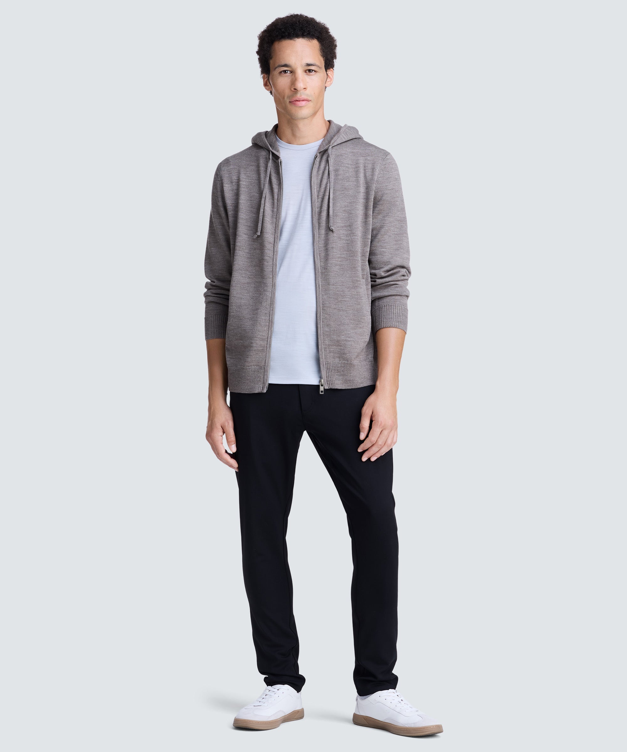 Men's Merino Knit Hoodie