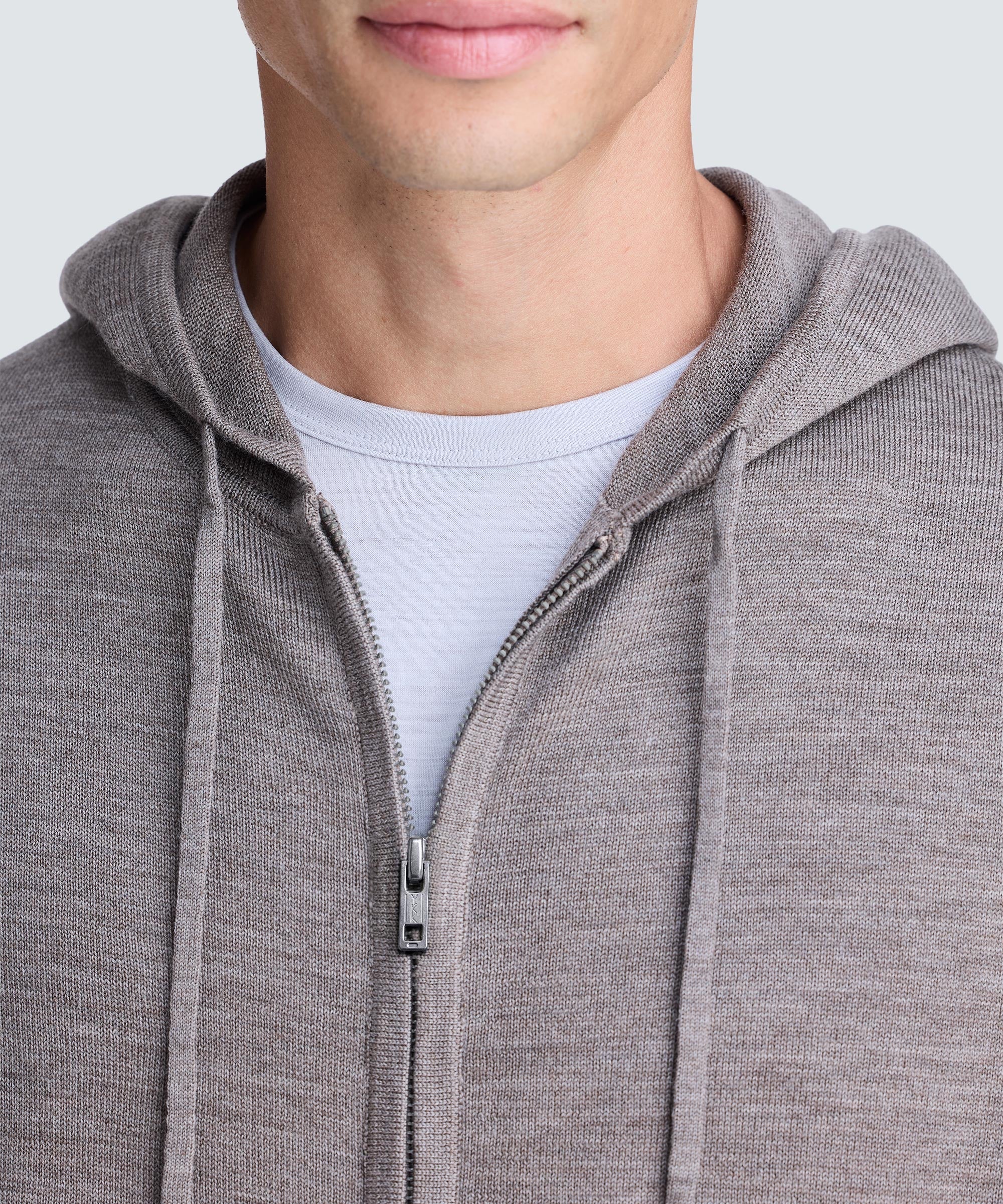 Men's Merino Knit Hoodie