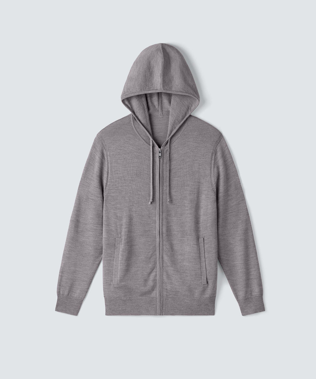 Men's Merino Knit Hoodie