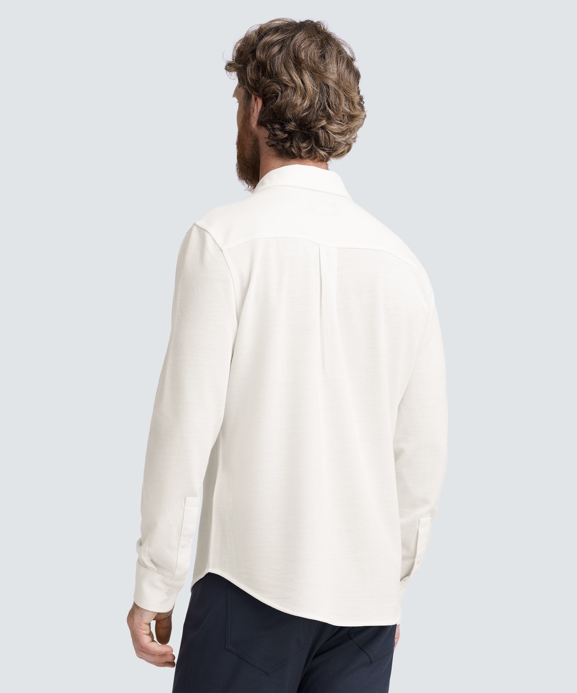 Men's Merino Button-Up