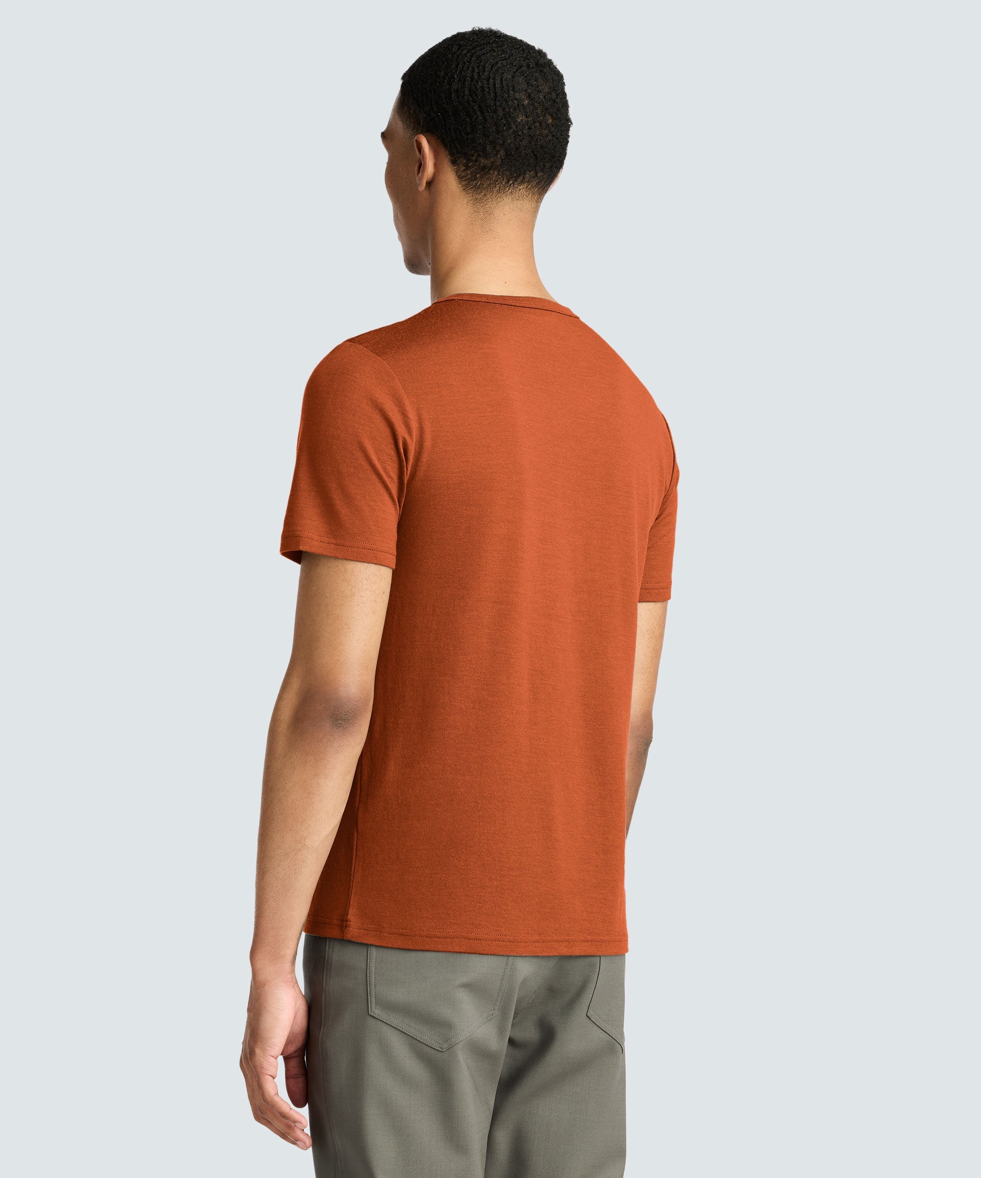 Men's Merino Crew Neck T-Shirt