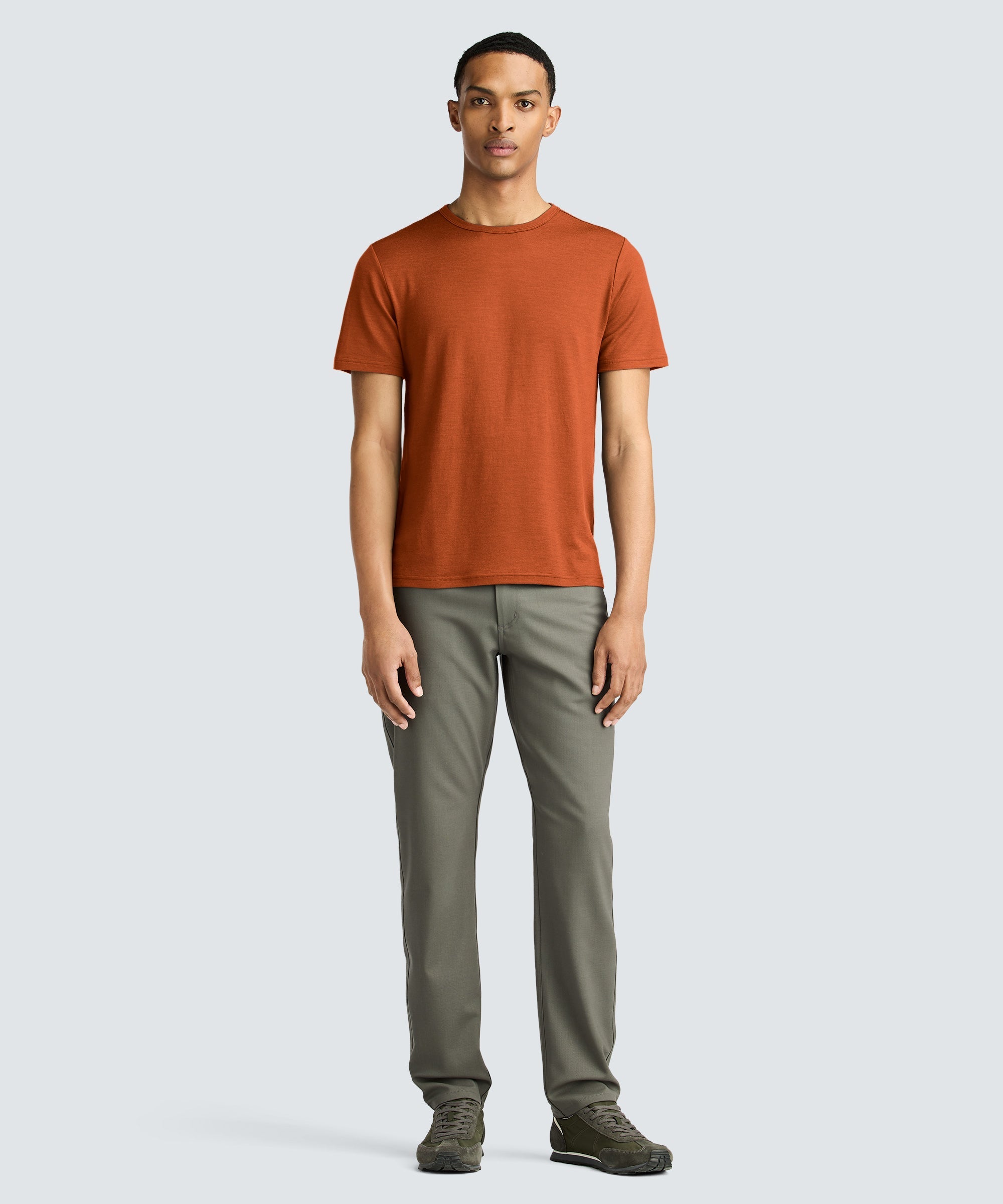 Men's Merino Crew Neck T-Shirt