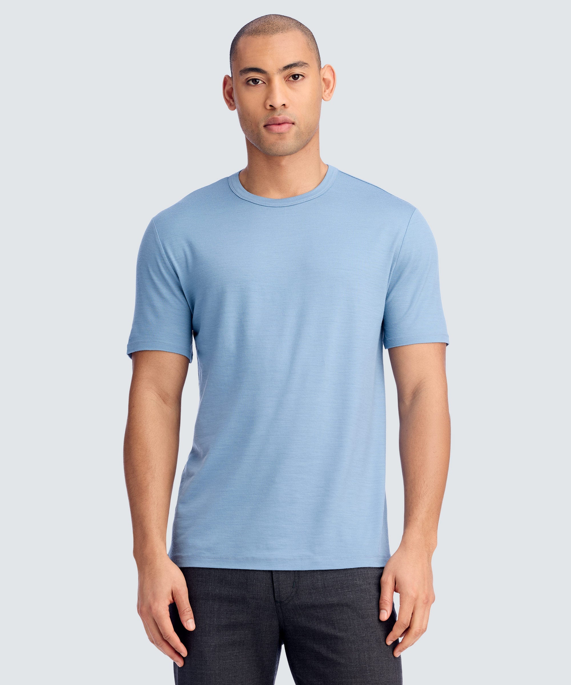 Men's Merino Crew Neck T-Shirt