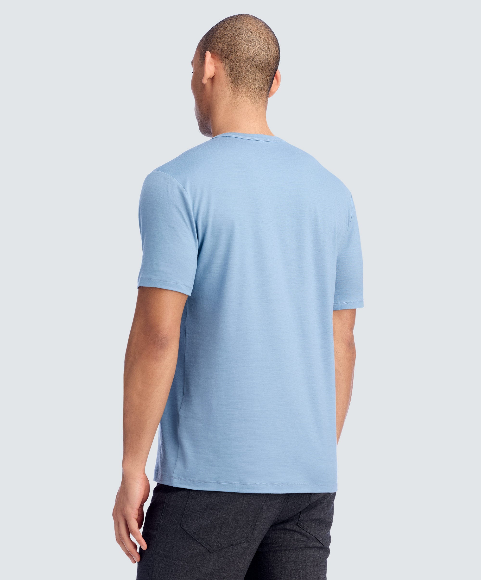 Men's Merino Crew Neck T-Shirt