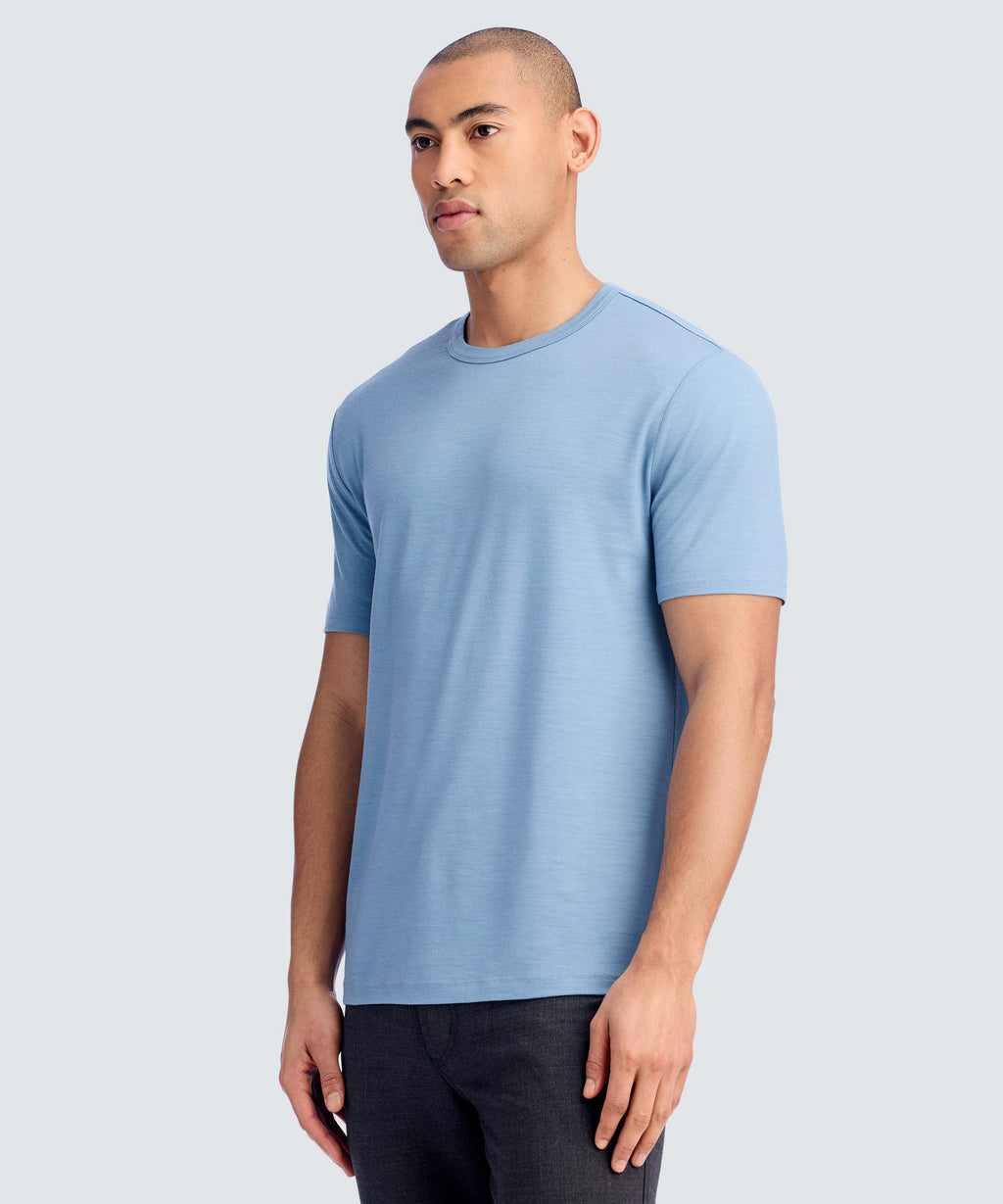 Men's Merino Crew Neck T-Shirt