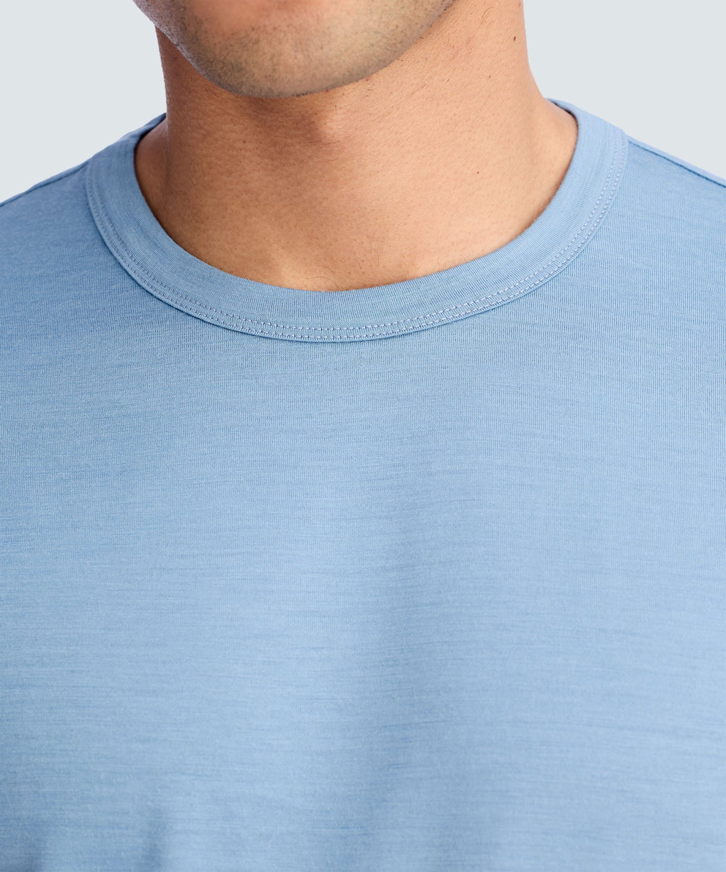 Men's Merino Crew Neck T-Shirt