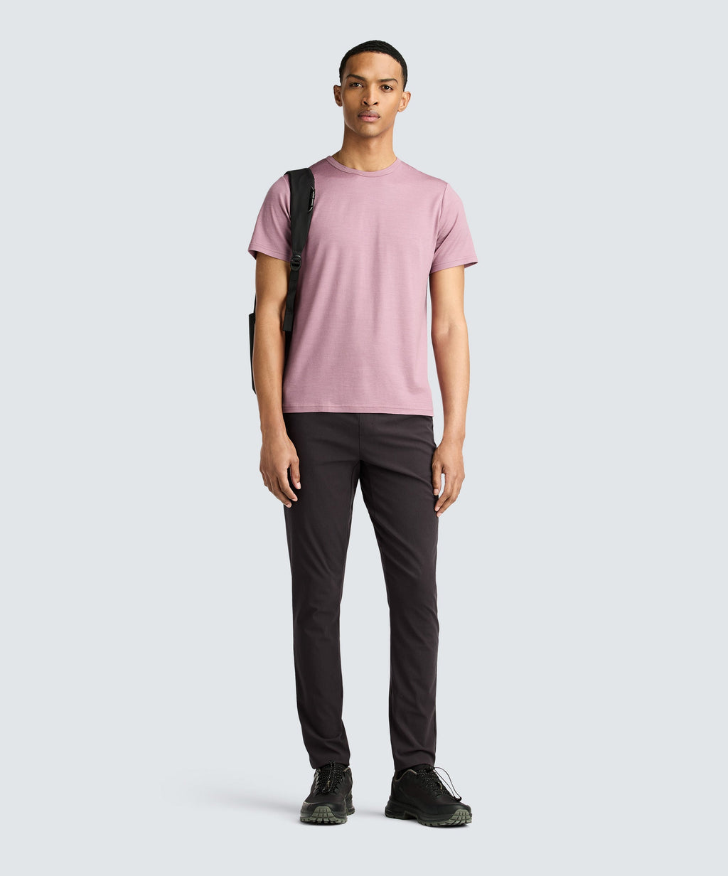 Men's Merino Crew Neck T-Shirt