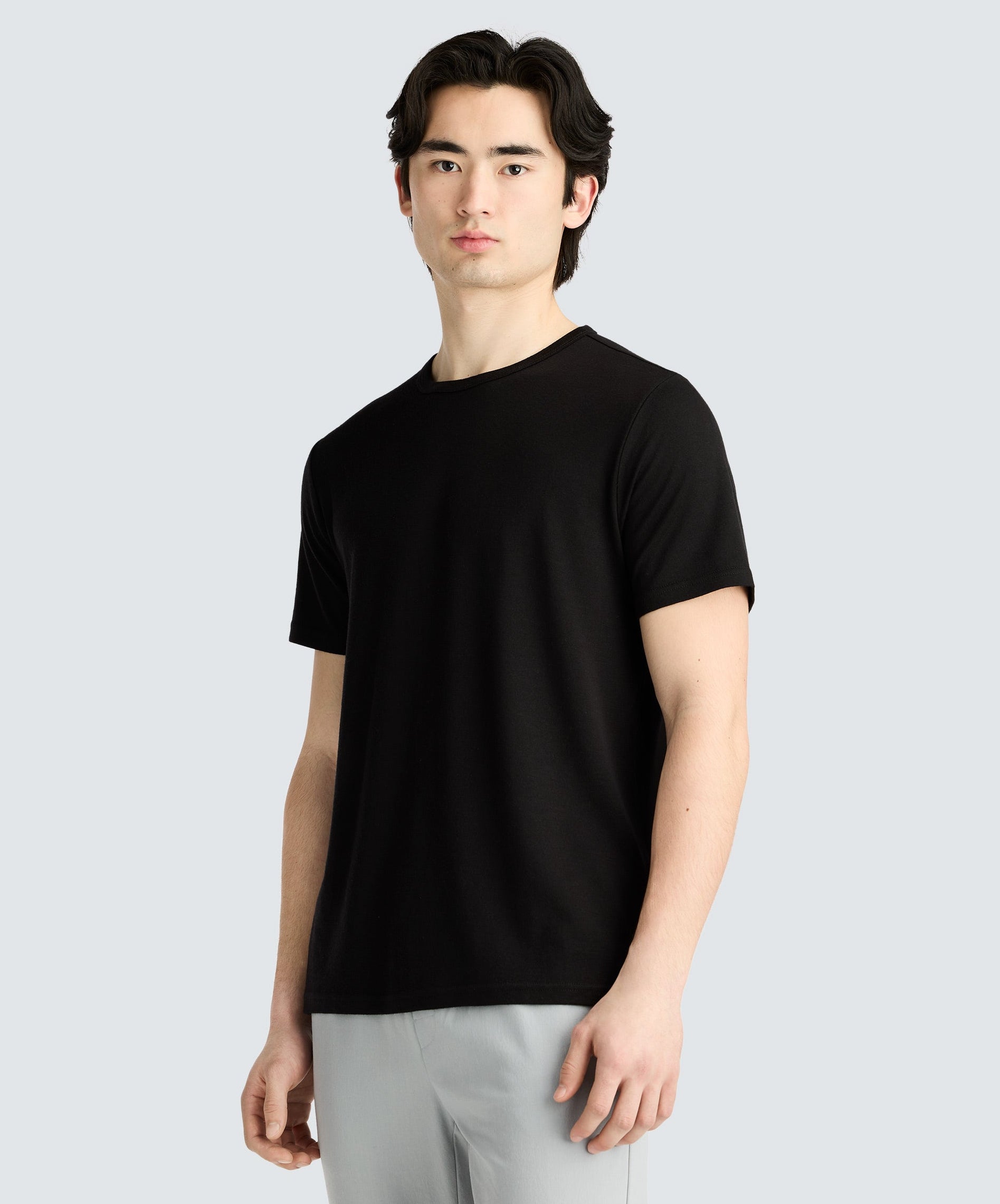 Men's Merino Crew Neck T-Shirt