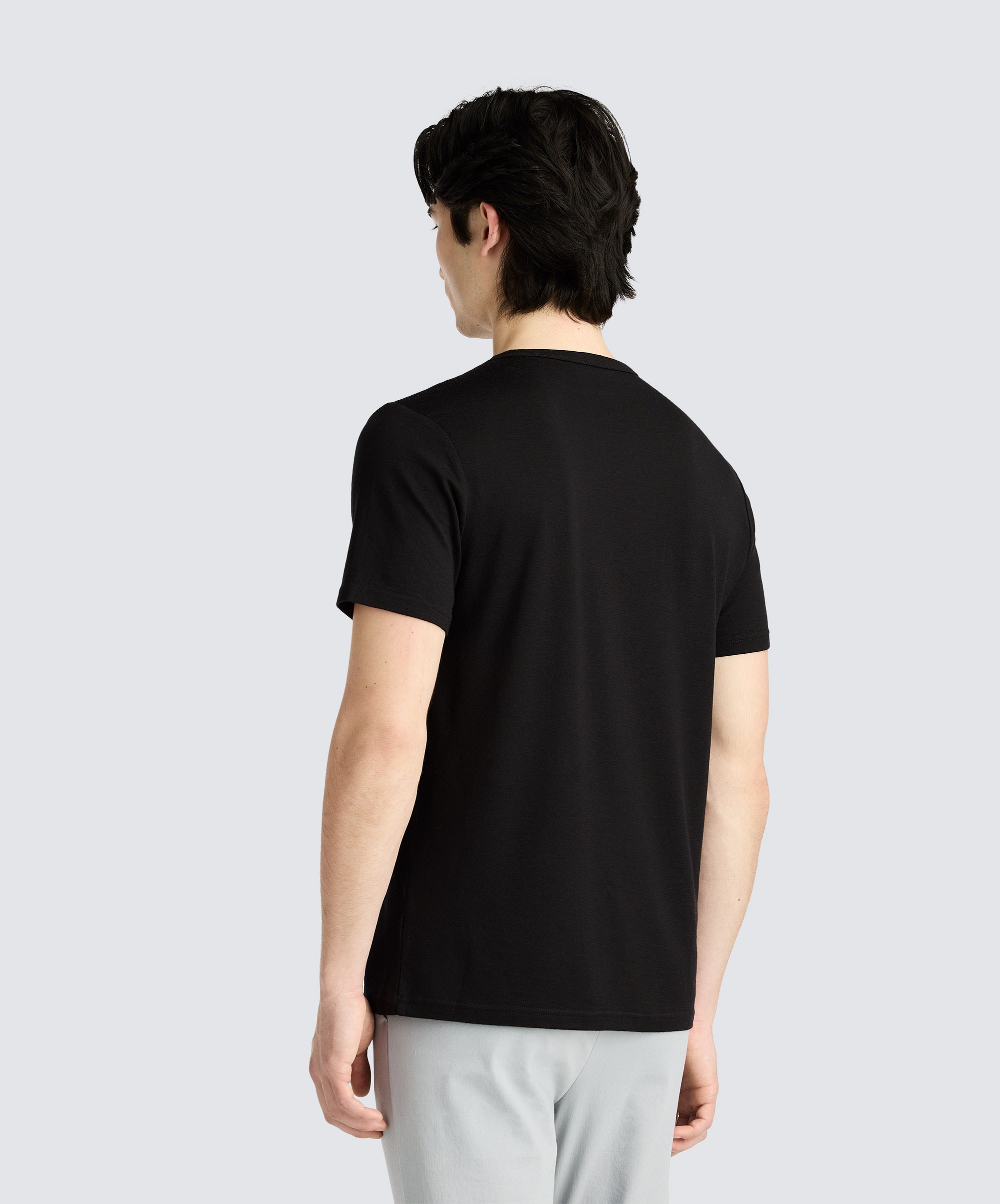 Men's Tall Merino Crew Neck T-Shirt