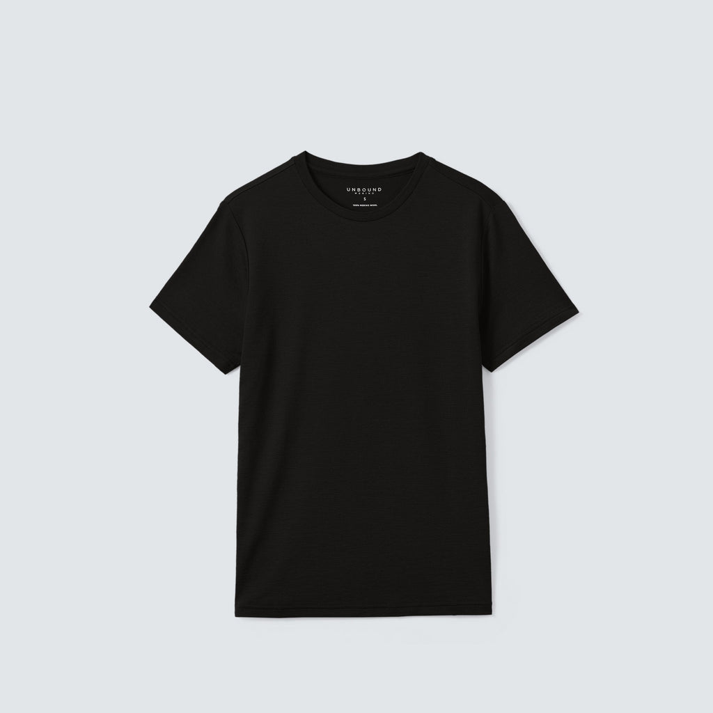 Men's Tall Merino Crew Neck T-Shirt