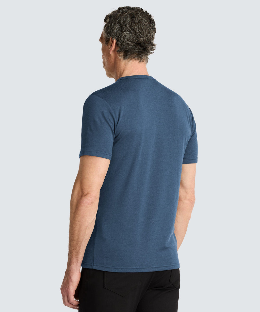 Men's Merino Crew Neck T-Shirt