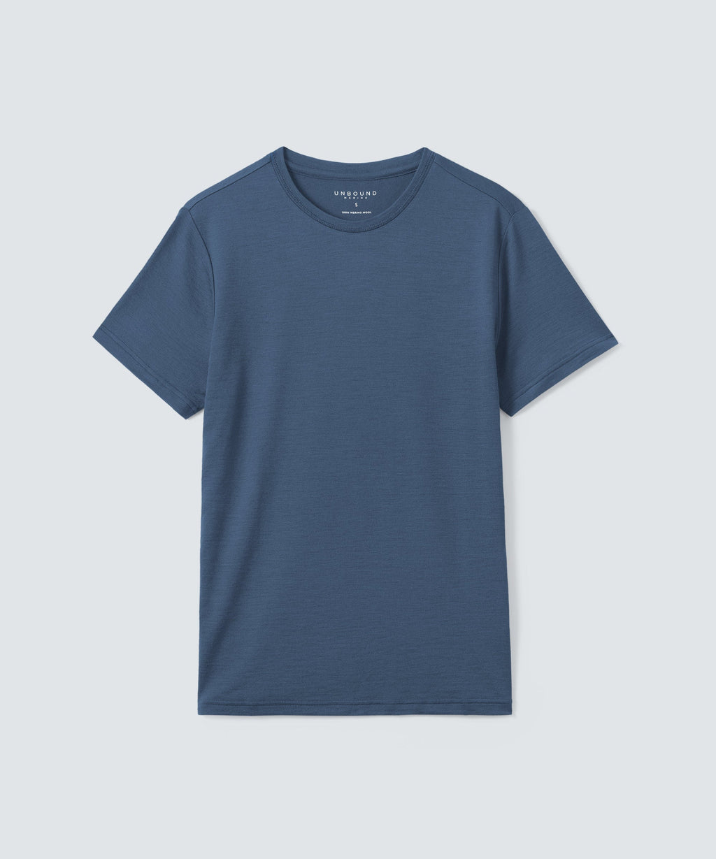 Men's Merino Crew Neck T-Shirt