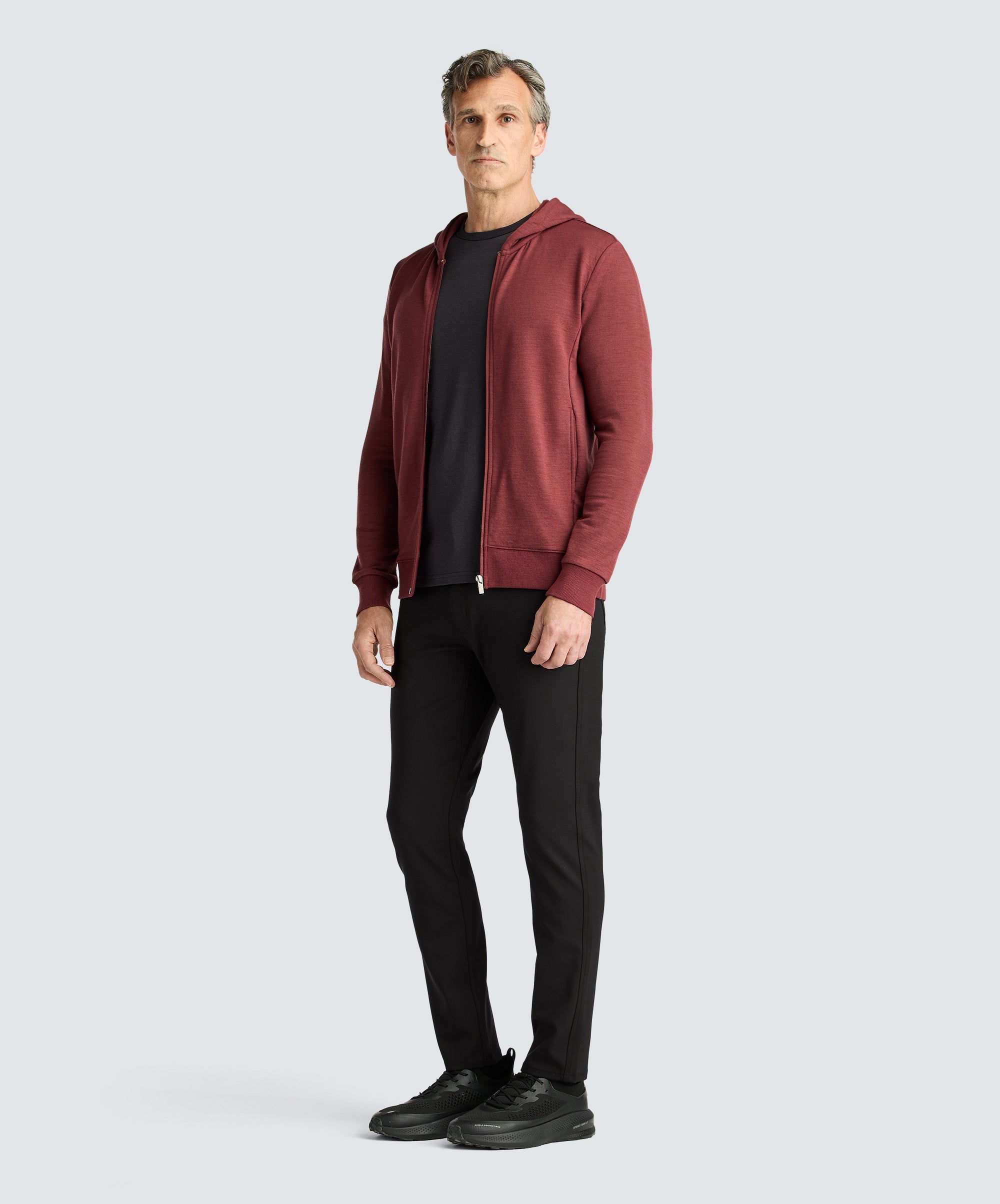 Men's Tall Merino Crew Neck T-Shirt