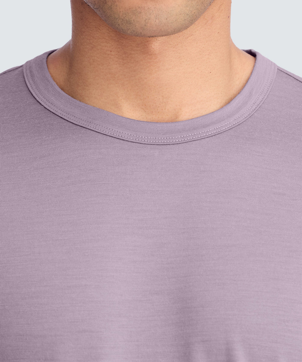 Men's Merino Crew Neck T-Shirt