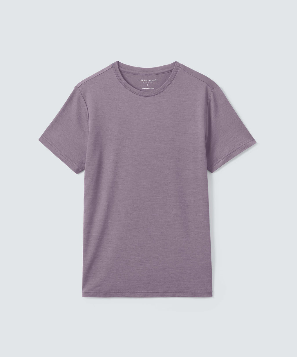 Men's Merino Crew Neck T-Shirt