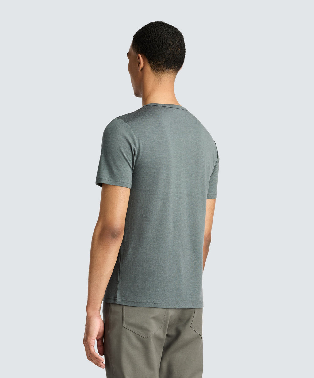 Men's Merino Crew Neck T-Shirt