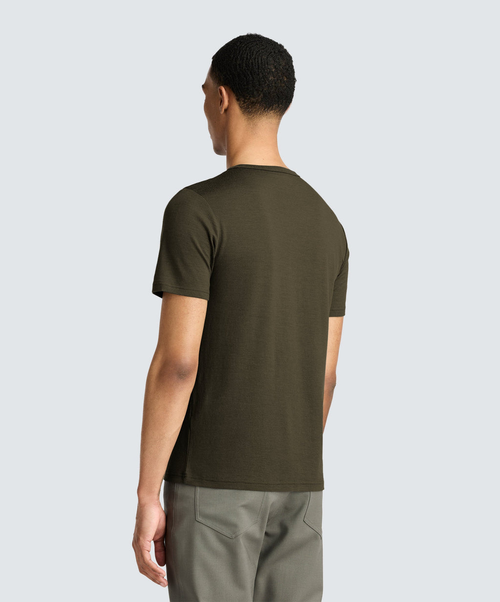 Men's Merino Crew Neck T-Shirt