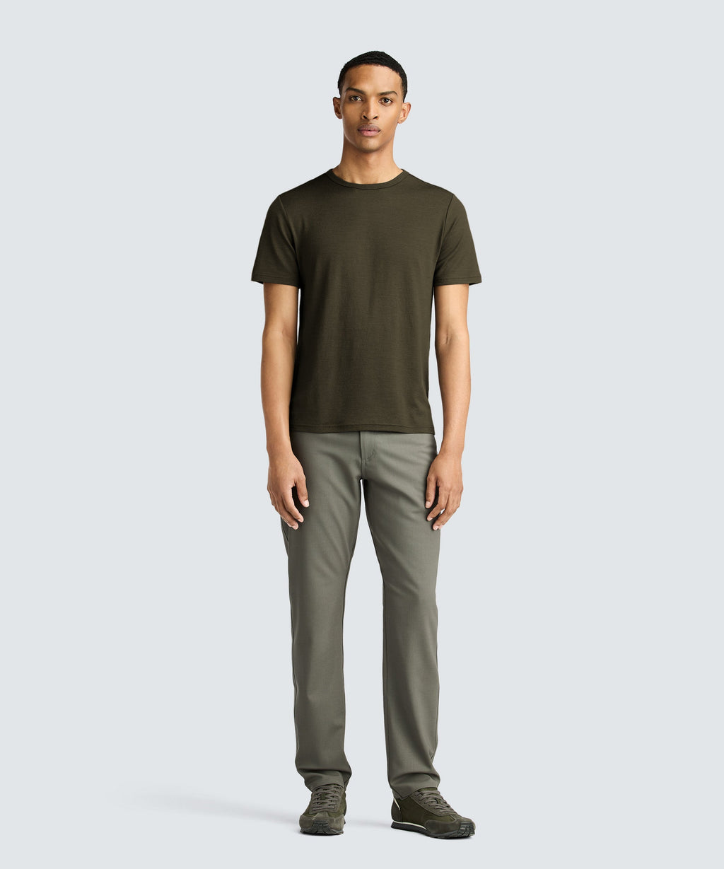 Men's Merino Crew Neck T-Shirt