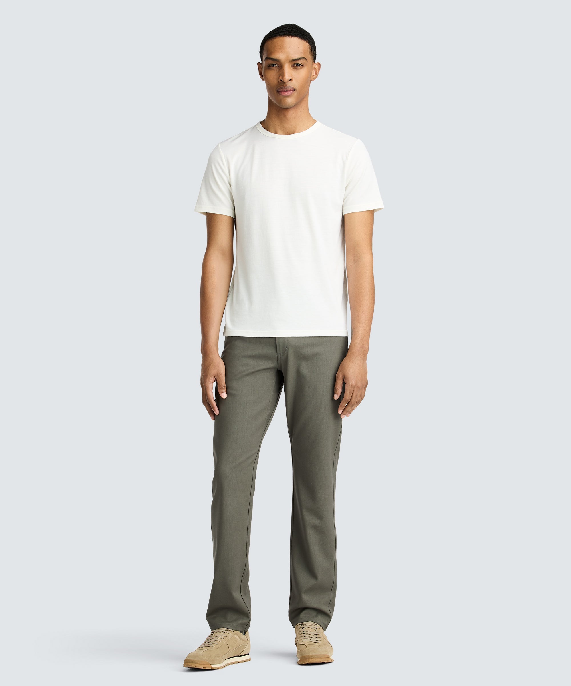 Men's Tall Merino Crew Neck T-Shirt