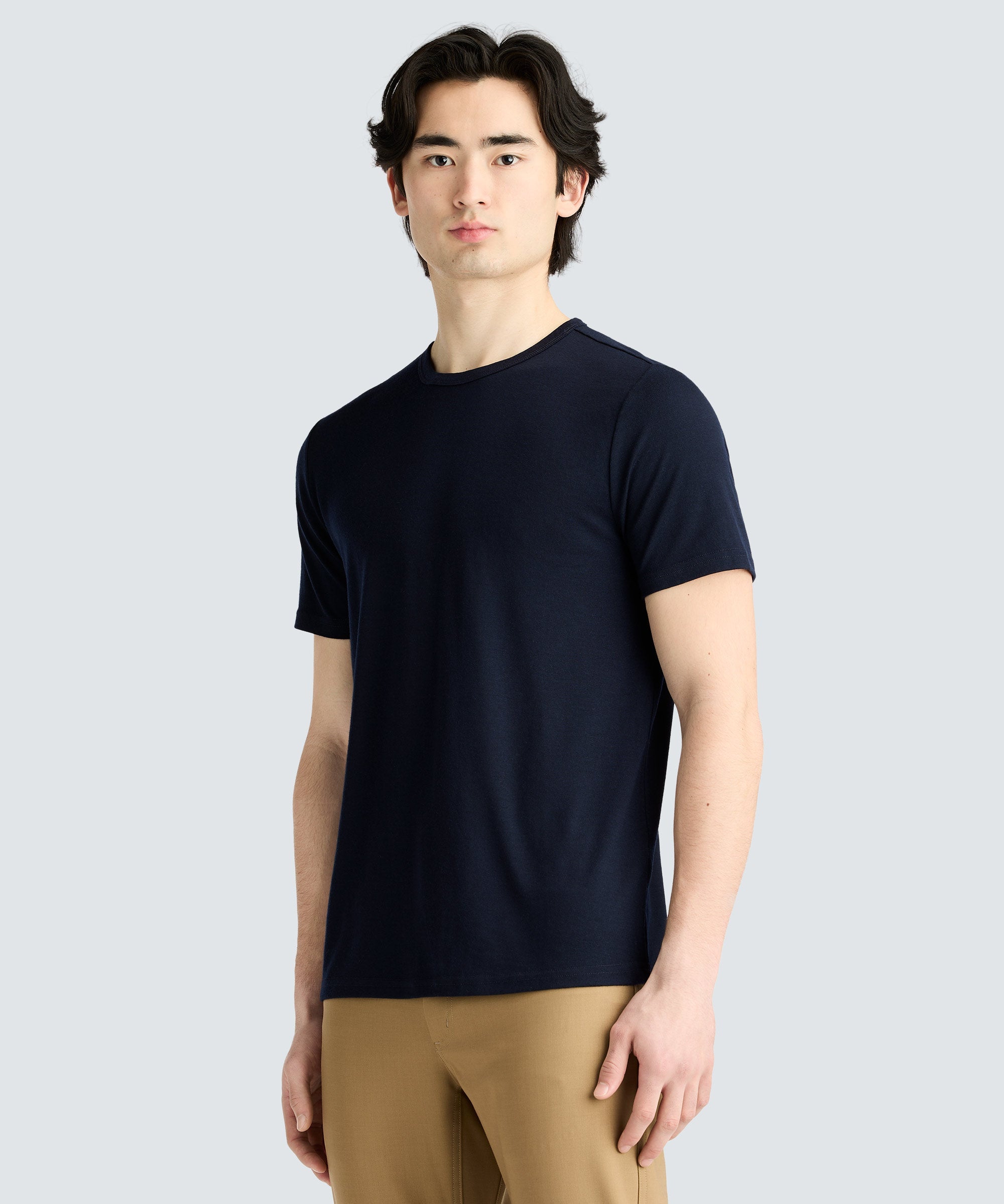 Men's Merino Crew Neck T-Shirt