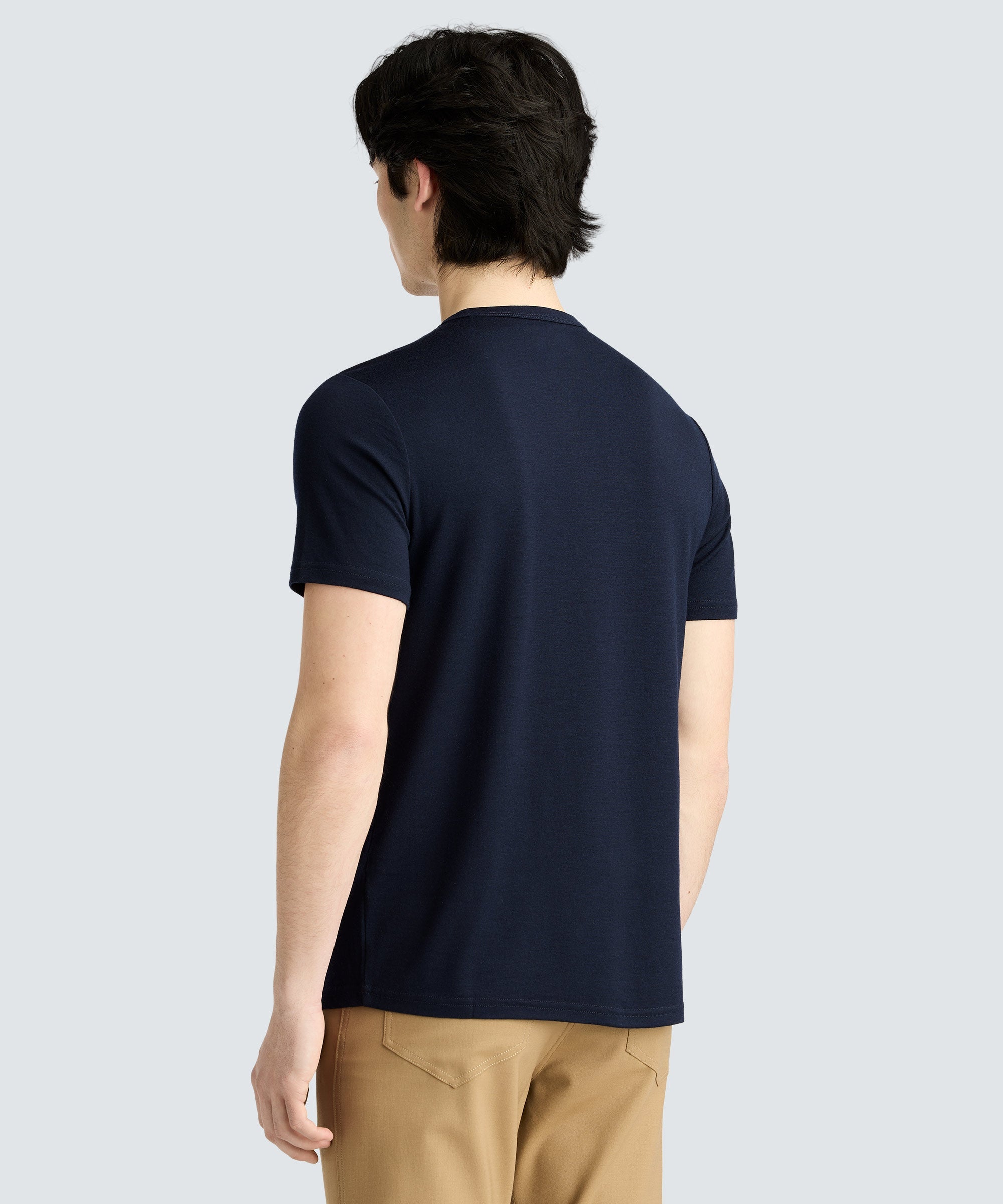 Men's Merino Crew Neck T-Shirt