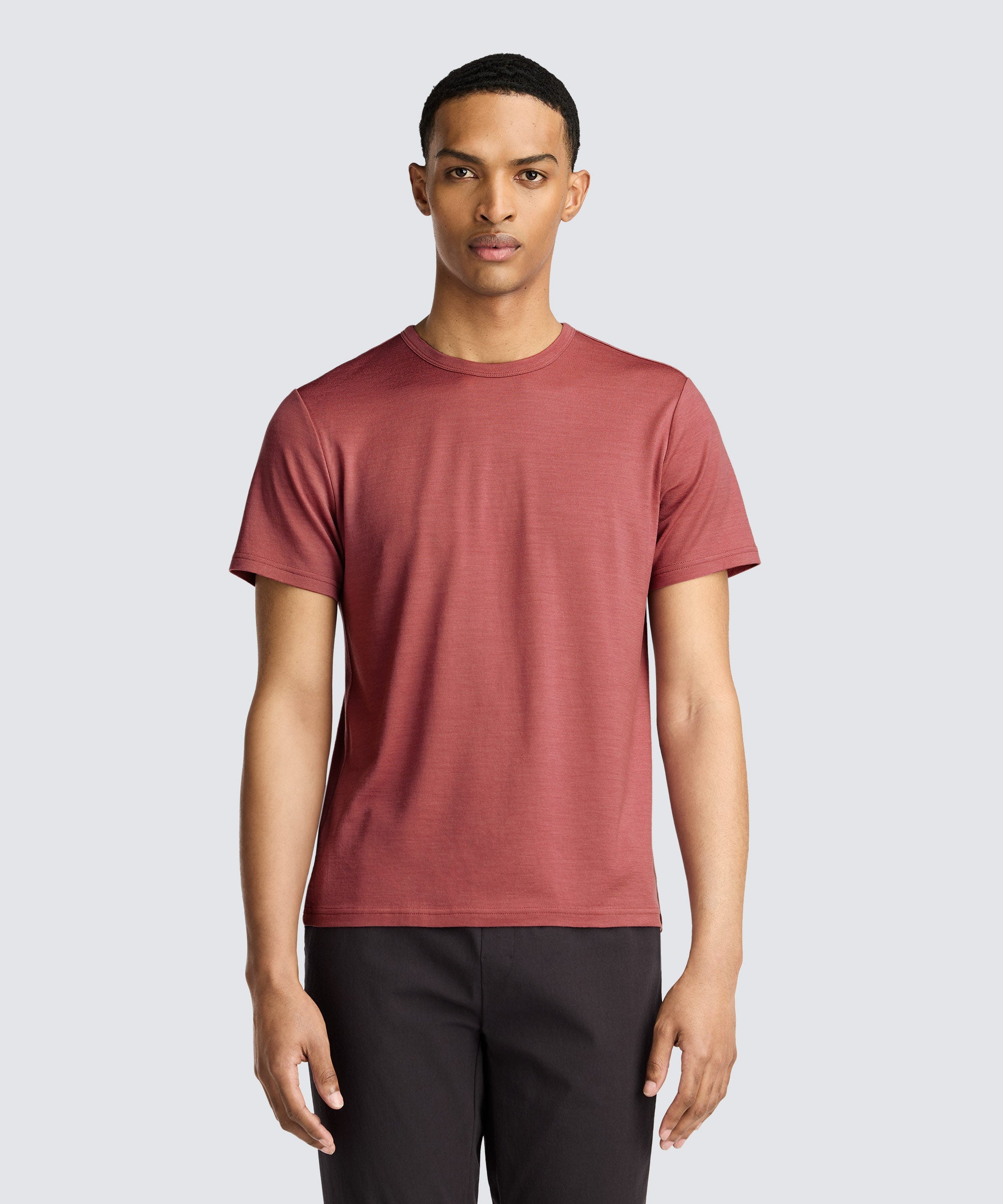 Men's Merino Crew Neck T-Shirt