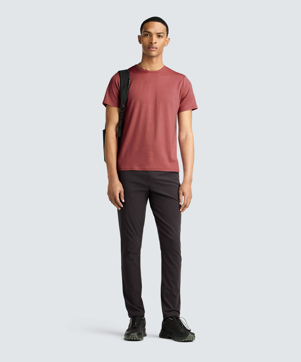 Men's Merino Crew Neck T-Shirt