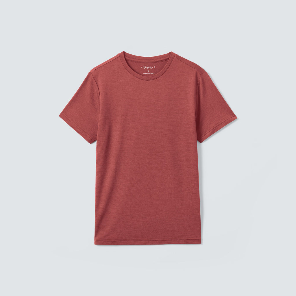 Men's Merino Crew Neck T-Shirt