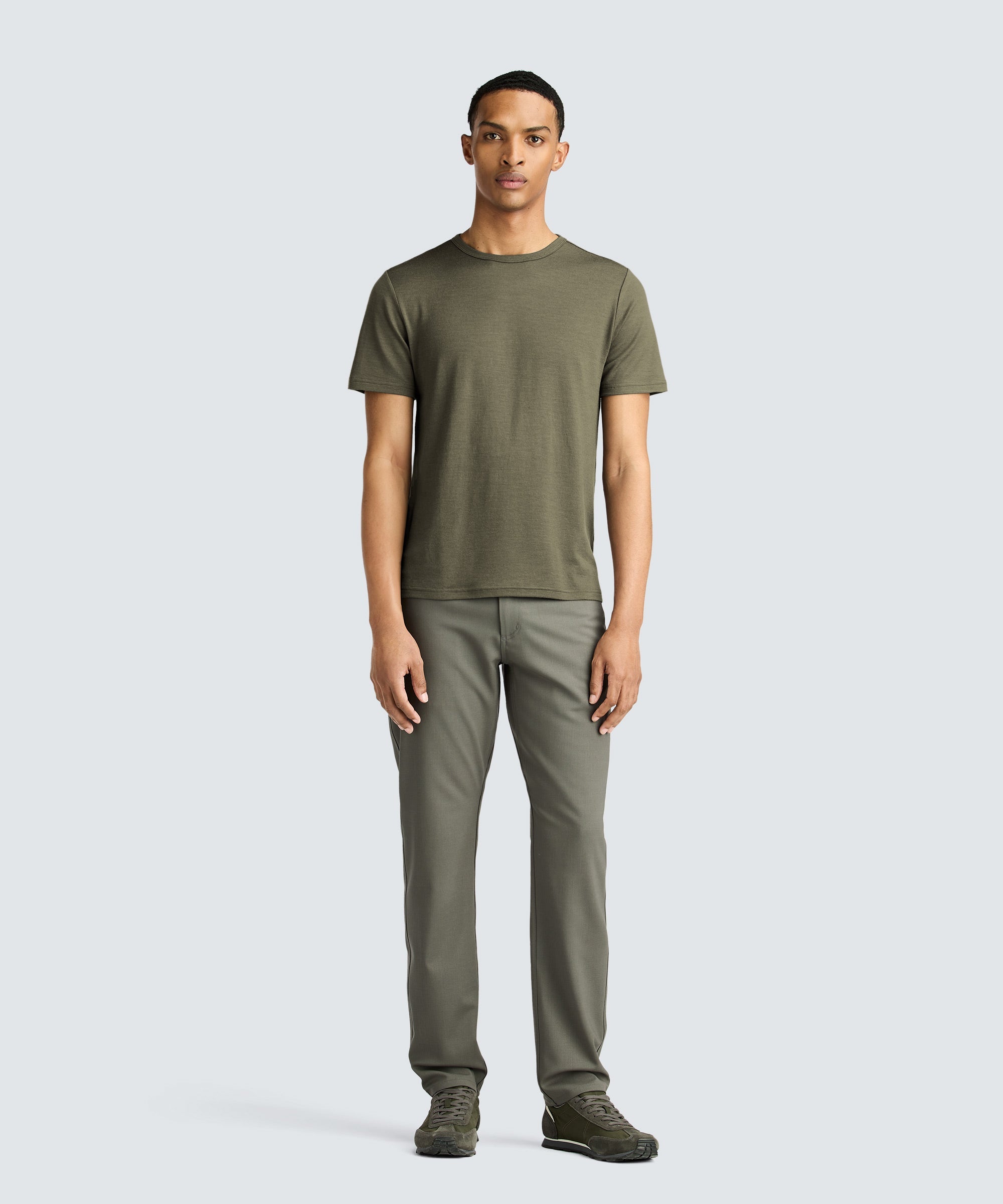 Men's Merino Crew Neck T-Shirt