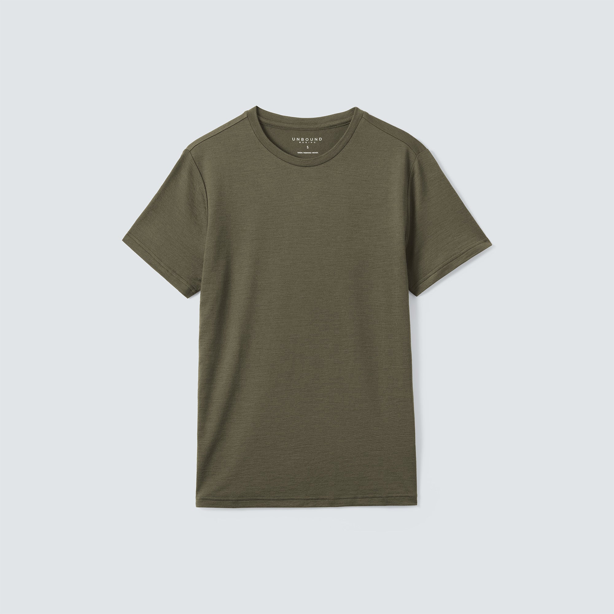 Men's Merino Crew Neck T-Shirt